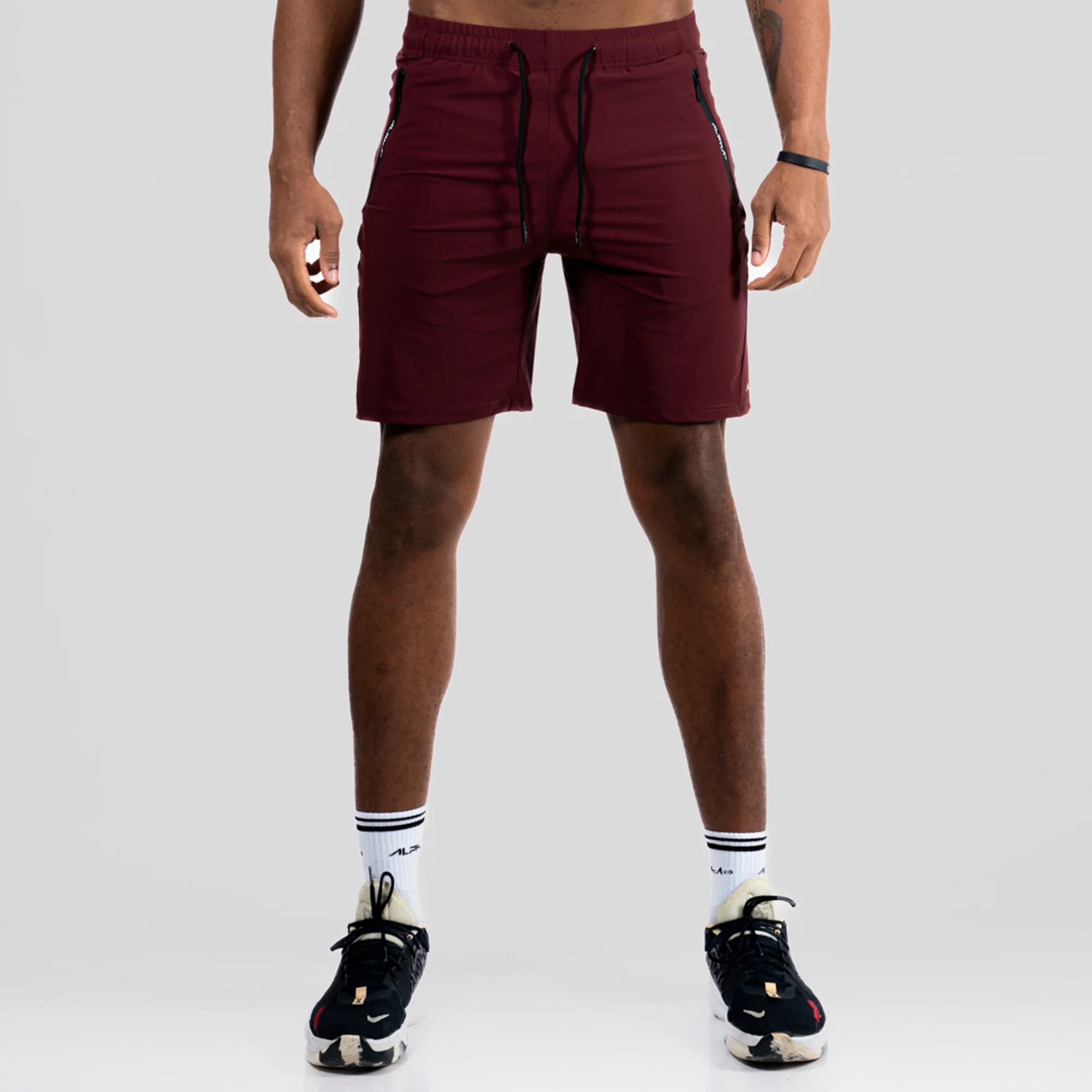 Bermuda Dry Fit Performance Vinho - Image 3