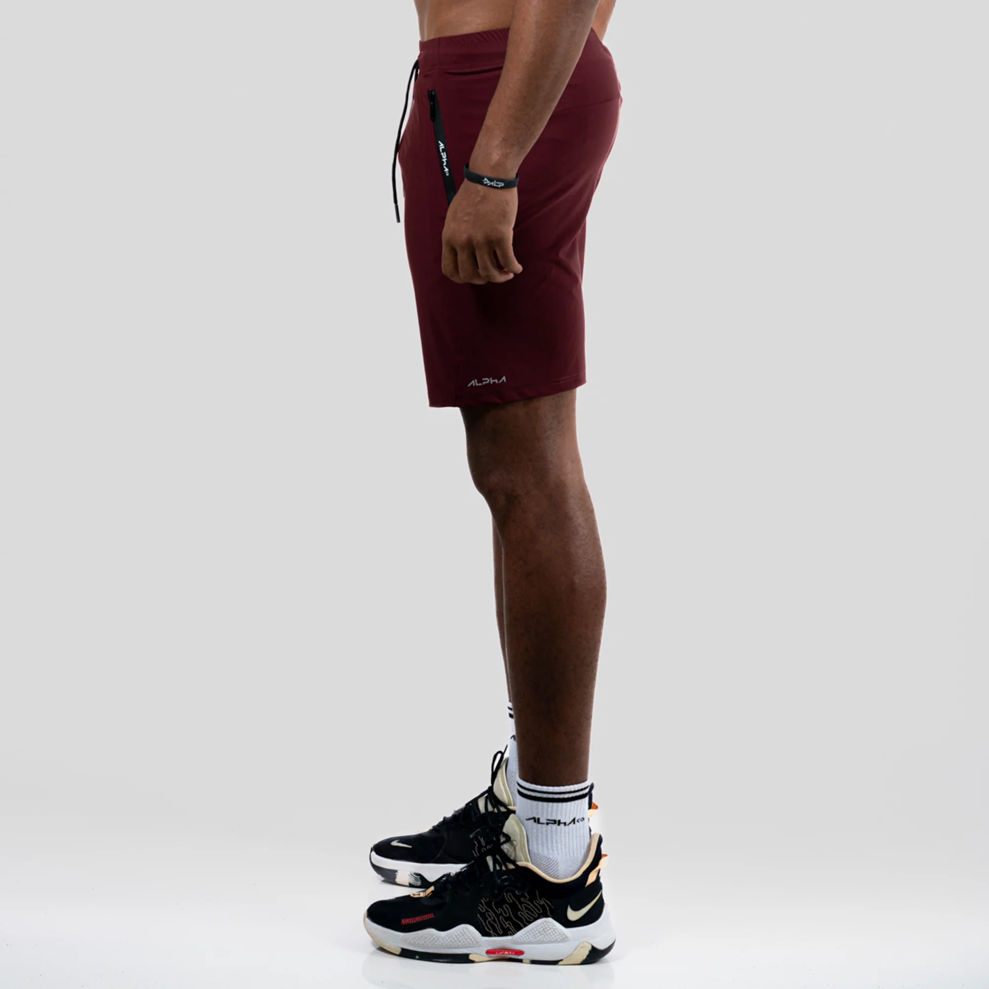 Bermuda Dry Fit Performance Vinho - Image 5