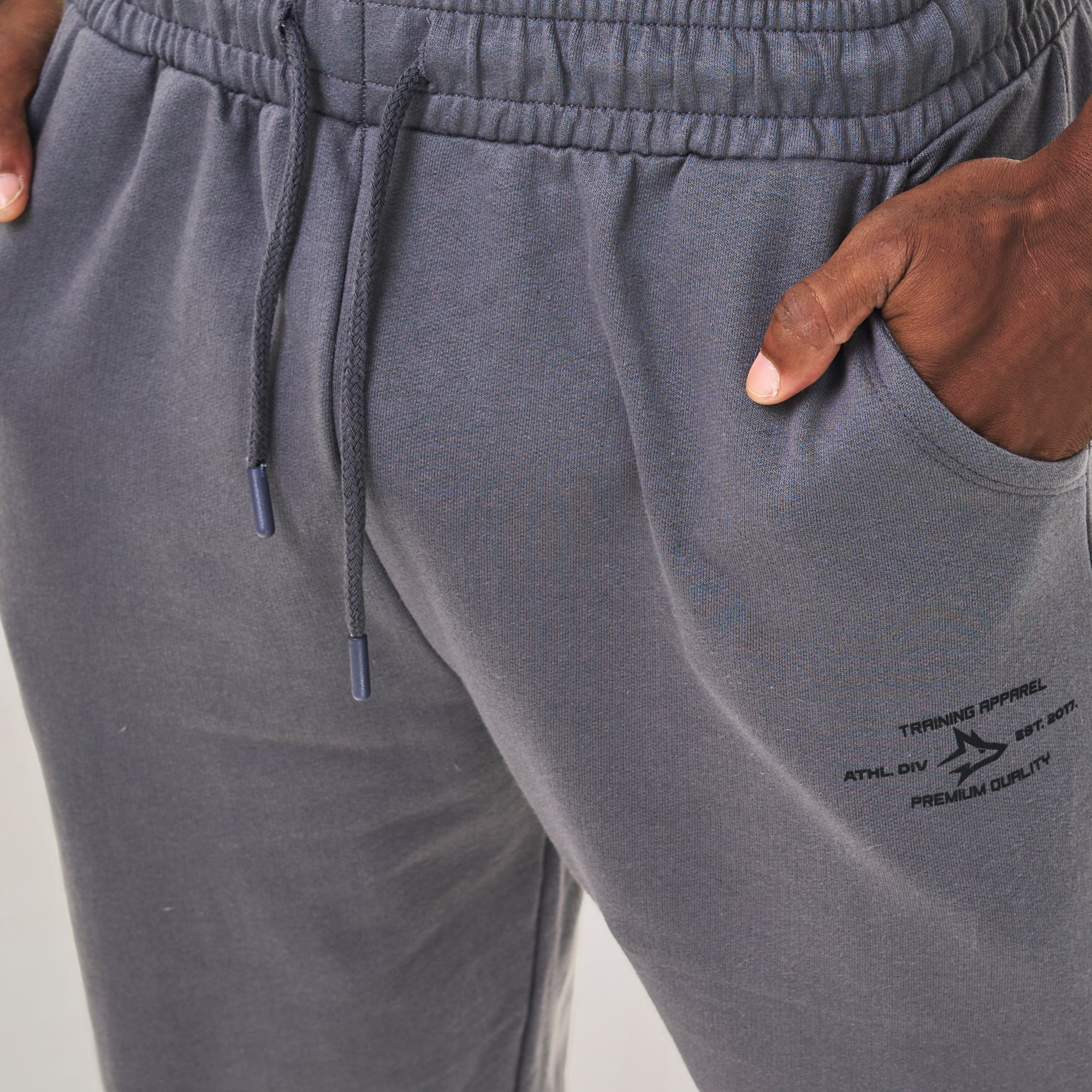 Calça Moletom Jogger Athletic Chumbo - Image 4
