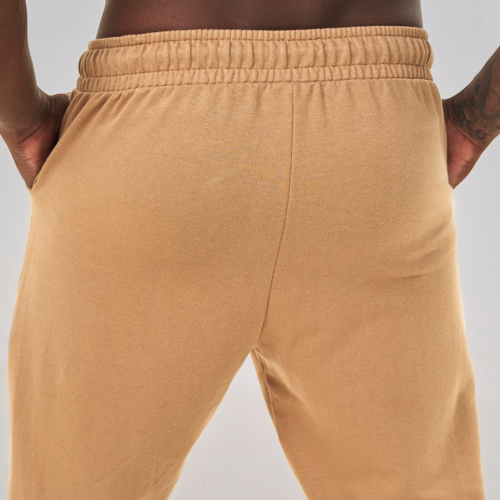 Calça Moletom Jogger Athletic Marrom - Image 6