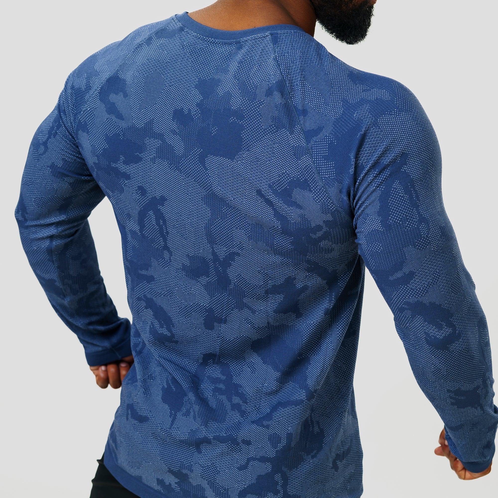 Camisa Manga Longa Apex Dry New Lupus Marinho - Sem Costura - Image 10