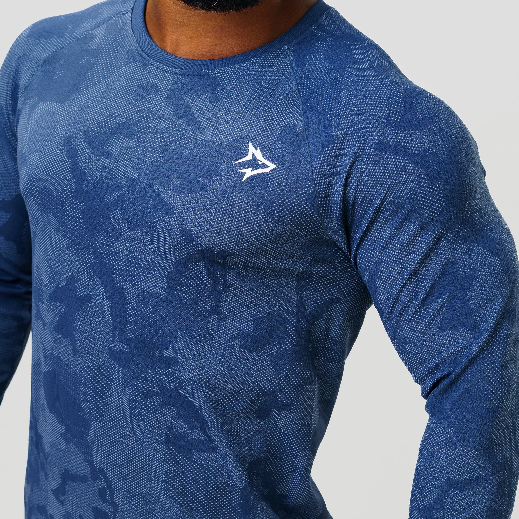 Camisa Manga Longa Apex Dry New Lupus Marinho - Sem Costura - Image 9