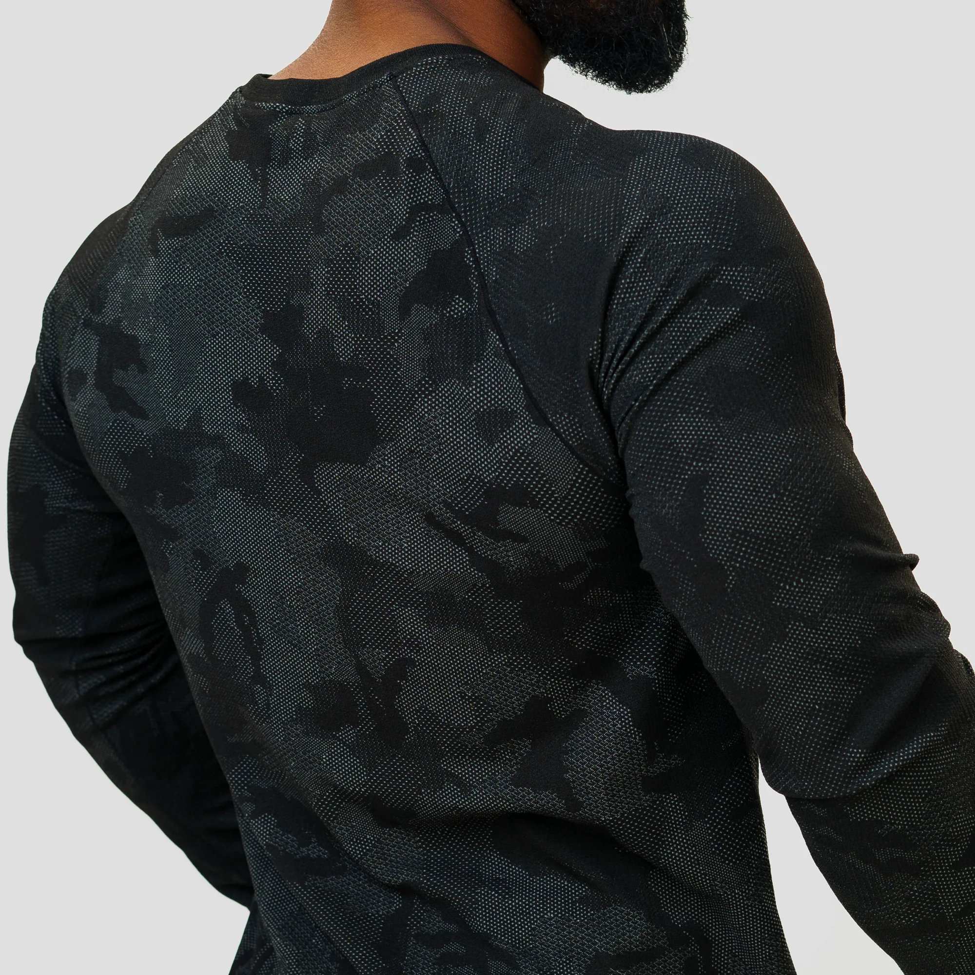 Camisa Manga Longa Apex Dry New Lupus Preto - Sem Costura - Image 5
