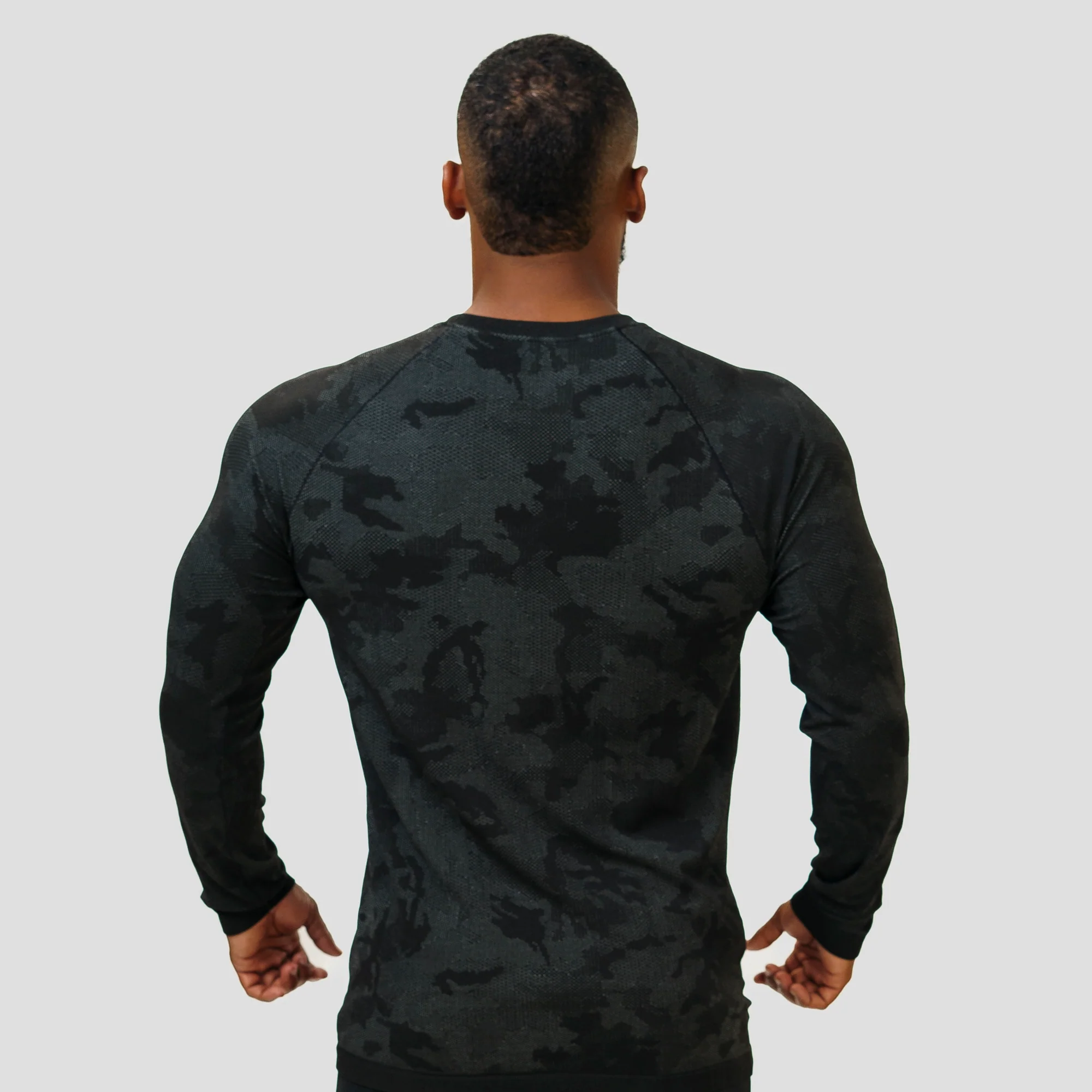 Camisa Manga Longa Apex Dry New Lupus Preto - Sem Costura - Image 6