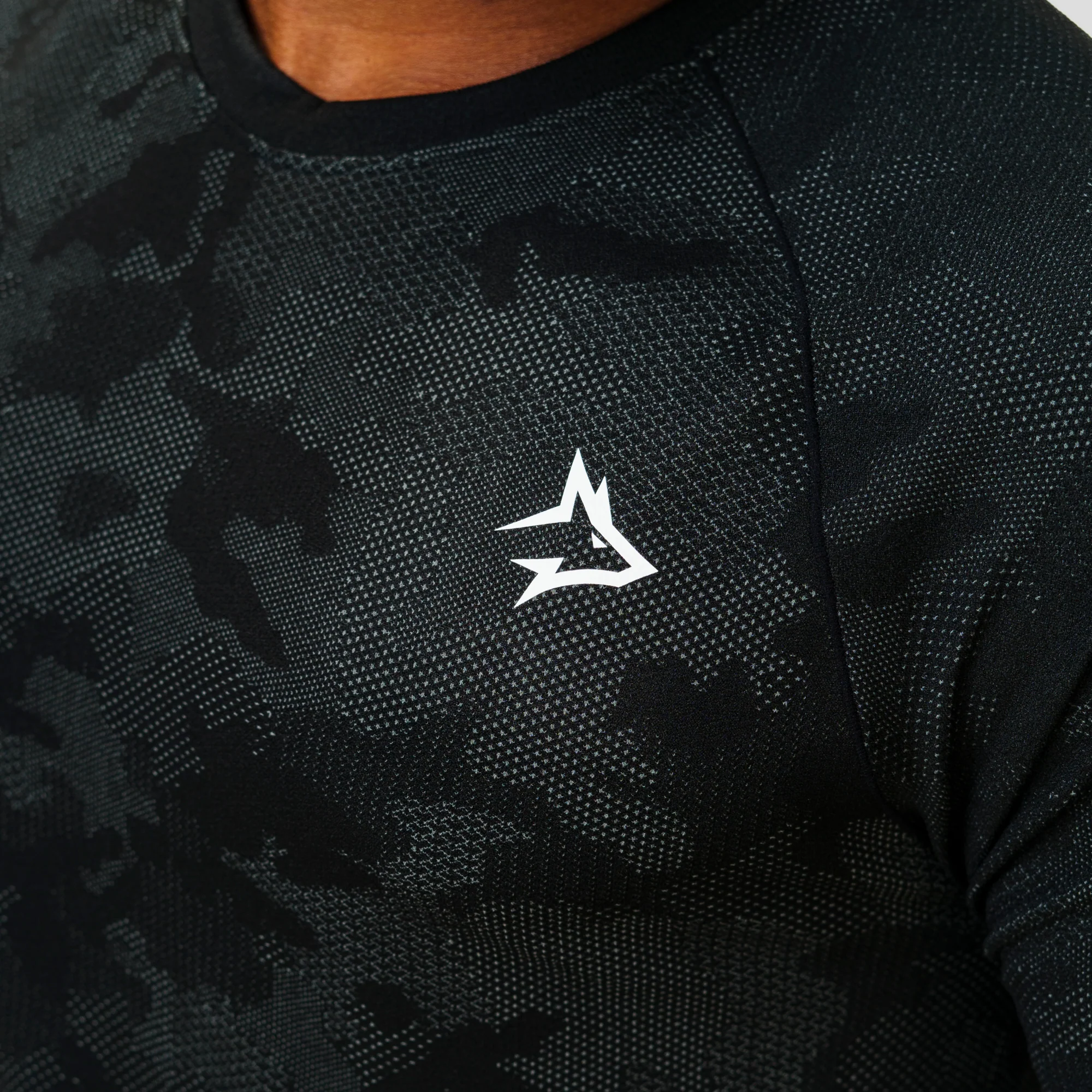 Camisa Manga Longa Apex Dry New Lupus Preto - Sem Costura - Image 7