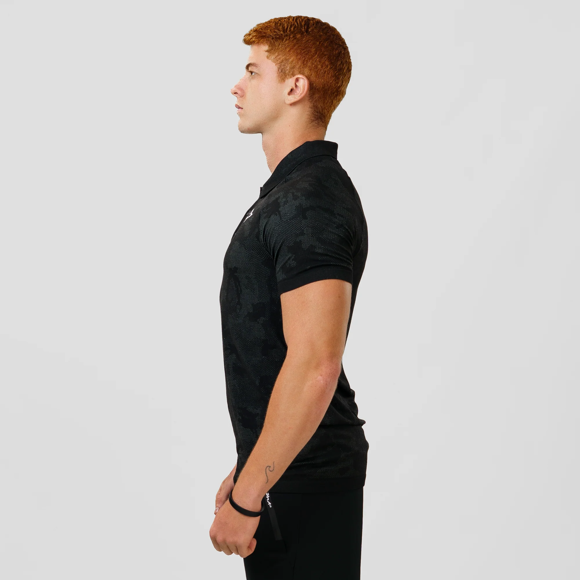 Camisa Polo Apex Dry New Lupus Preto - Sem Costura - Image 4