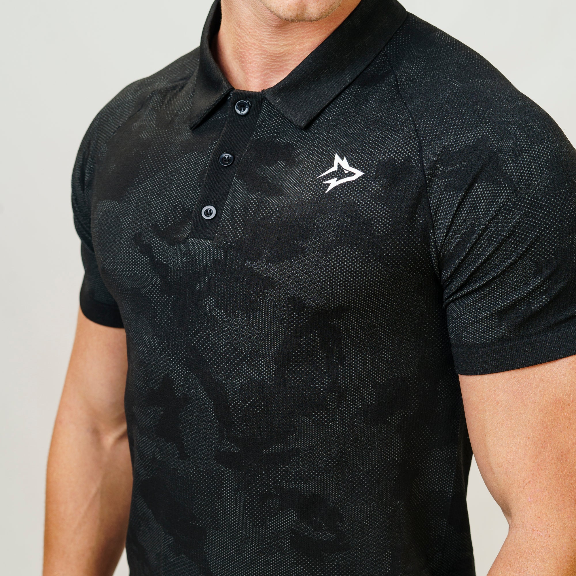 Camisa Polo Apex Dry New Lupus Preto - Sem Costura - Image 7