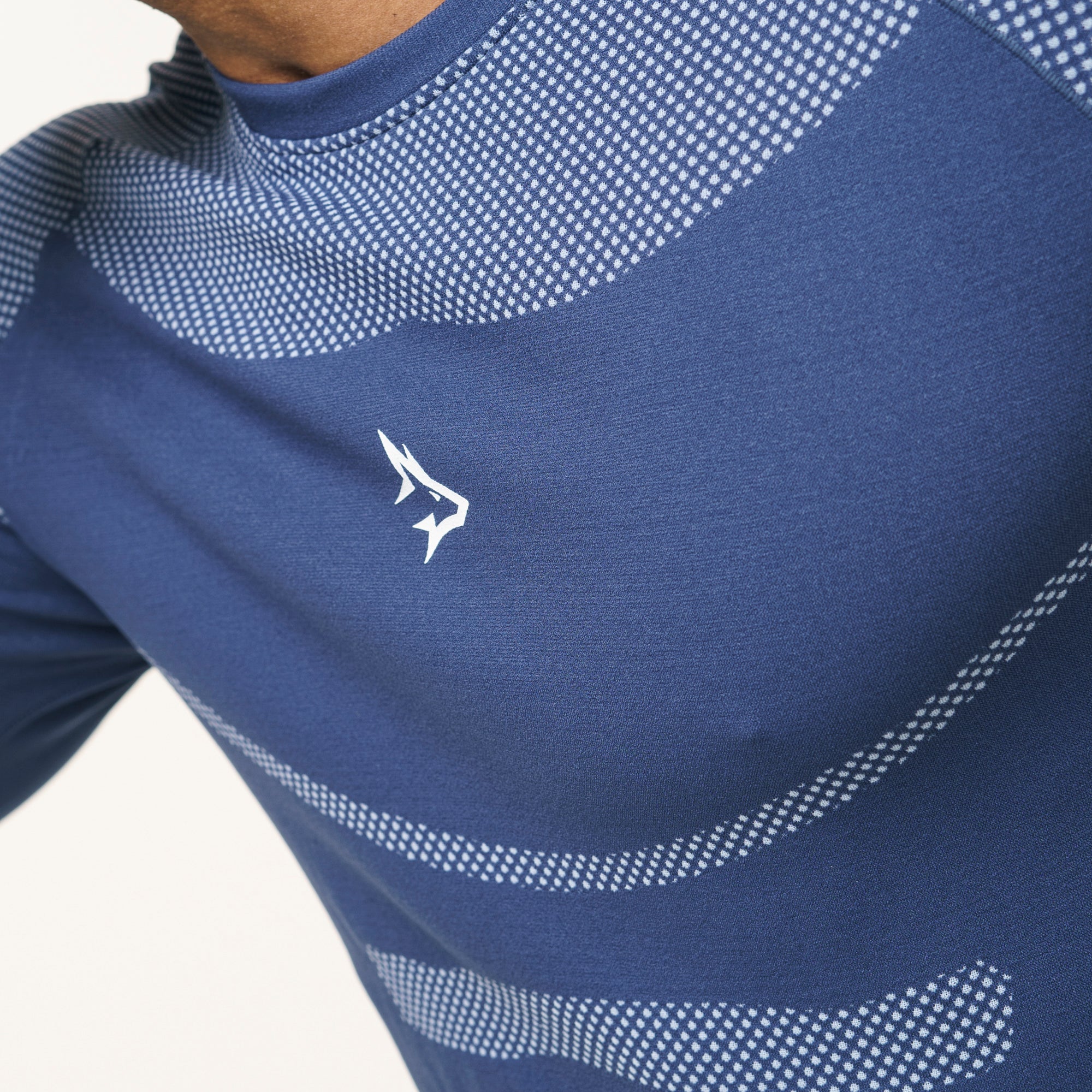 Camiseta Apex Dry Core Marinho - Sem Costura - Image 8