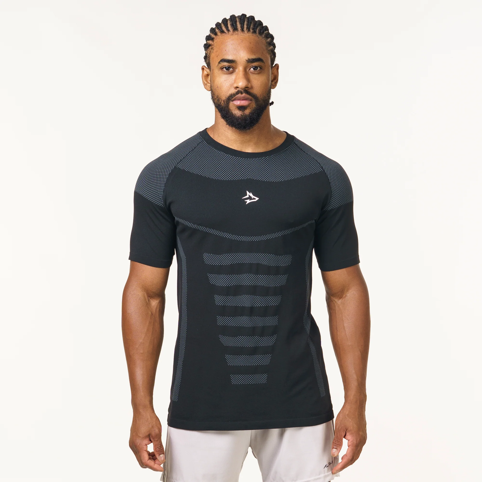 Camiseta Apex Dry Core Preto - Sem Costura - Image 4