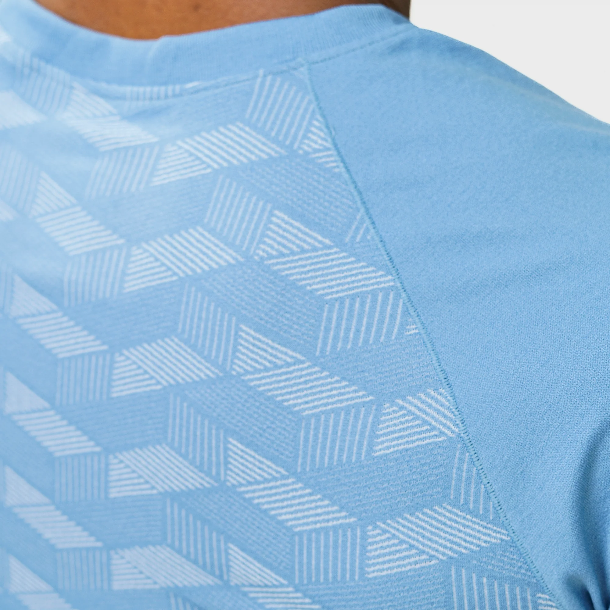 Camiseta Apex Dry Holographic Azul Petróleo - Sem Costura - Image 9