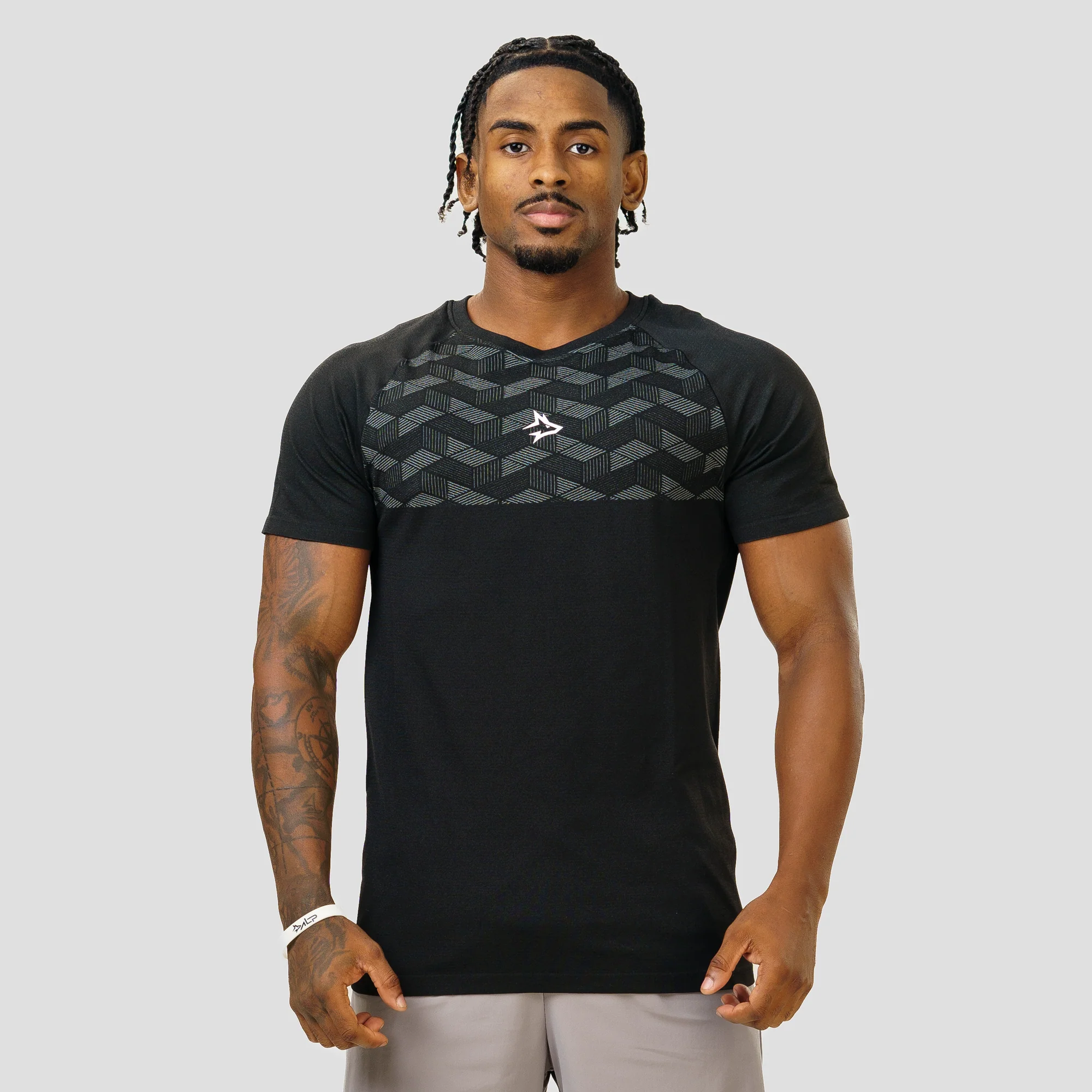 Camiseta Apex Dry Holographic Preto - Sem Costura - Image 3