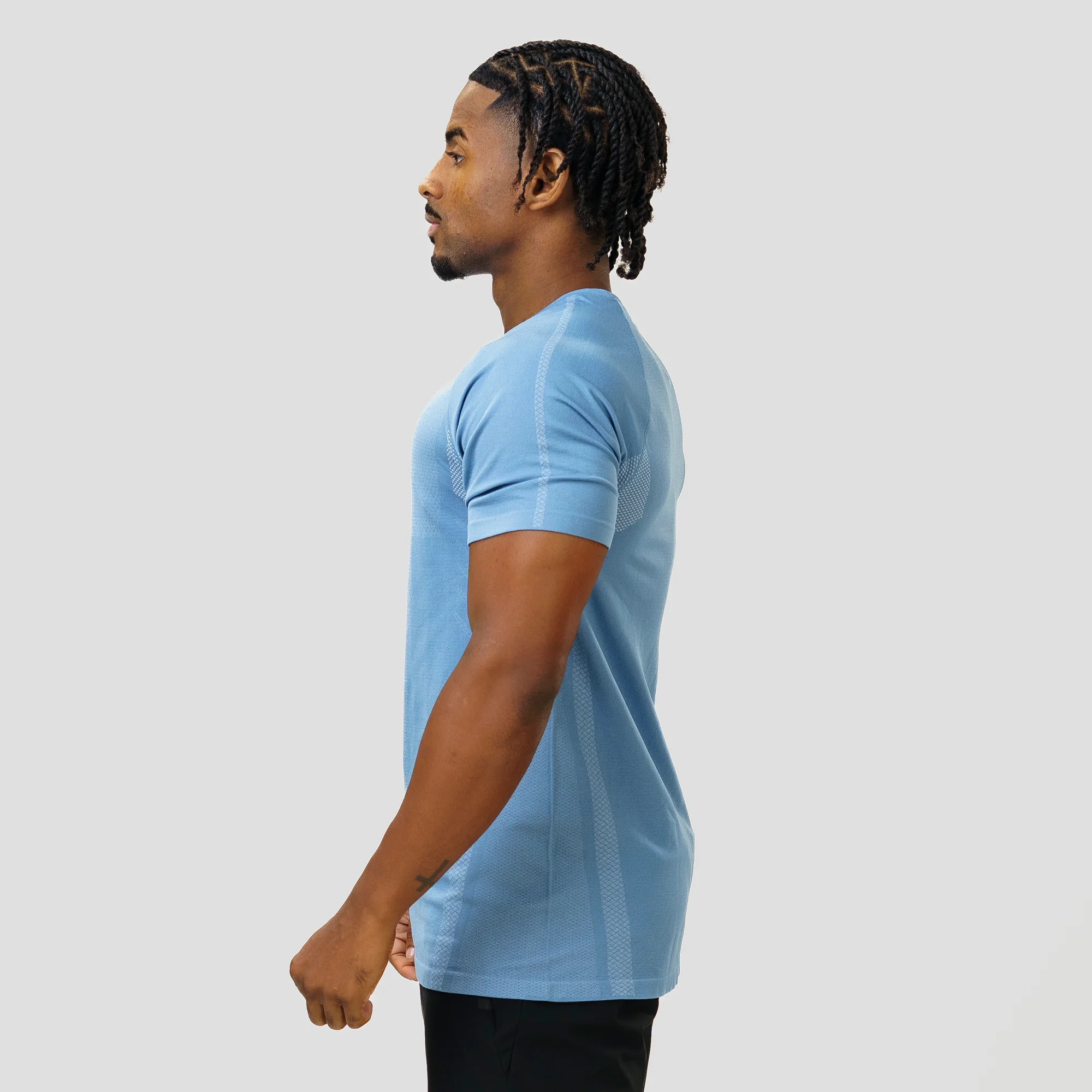 Camiseta Apex Dry Iron Azul Petróleo - Sem Costura - Image 4