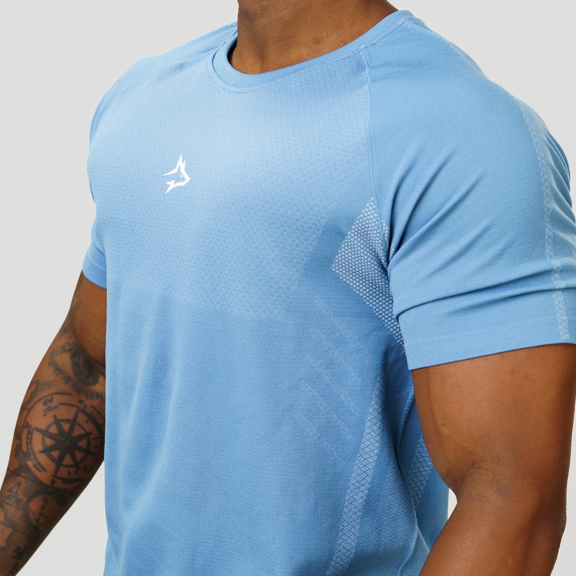 Camiseta Apex Dry Iron Azul Petróleo - Sem Costura - Image 5