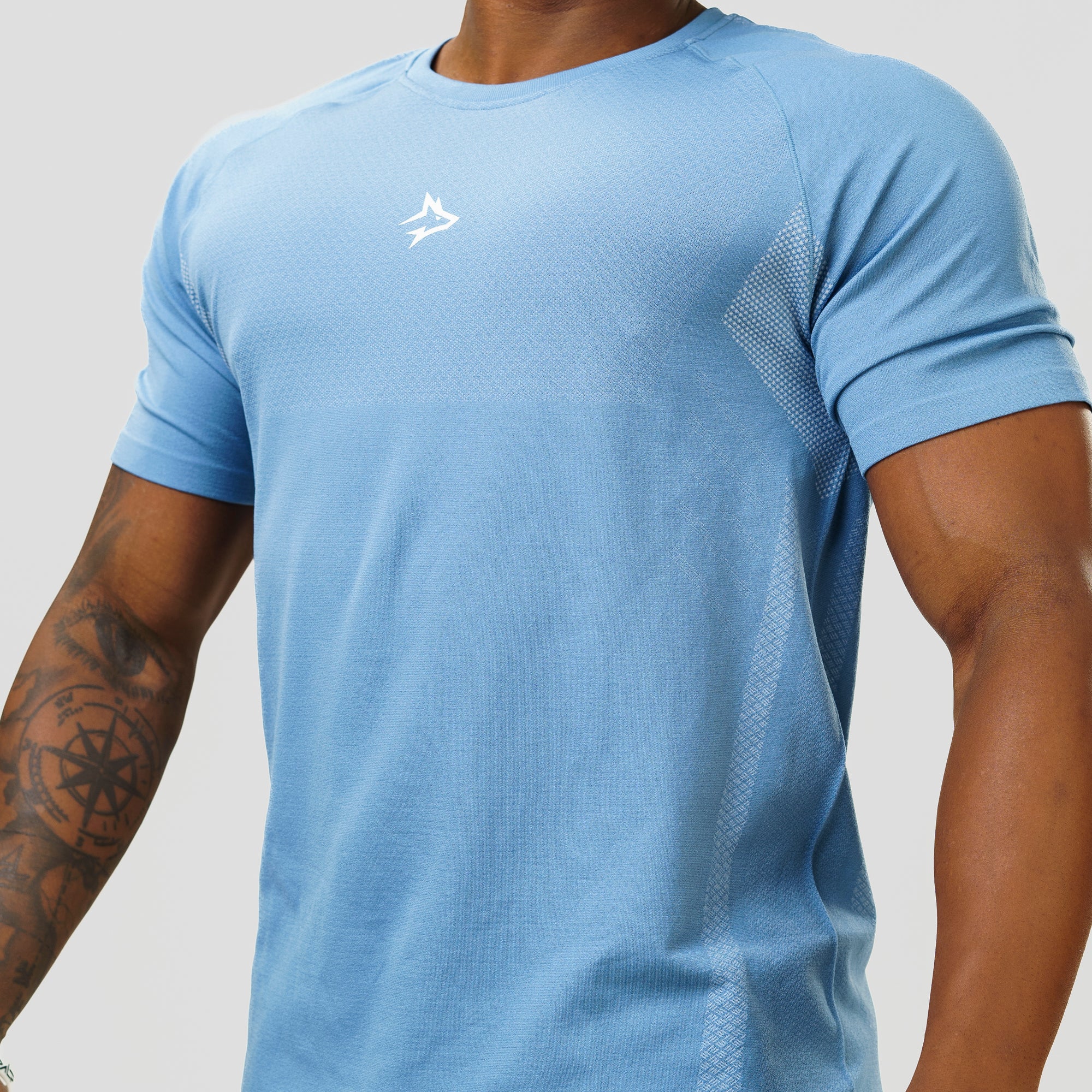 Camiseta Apex Dry Iron Azul Petróleo - Sem Costura - Image 7