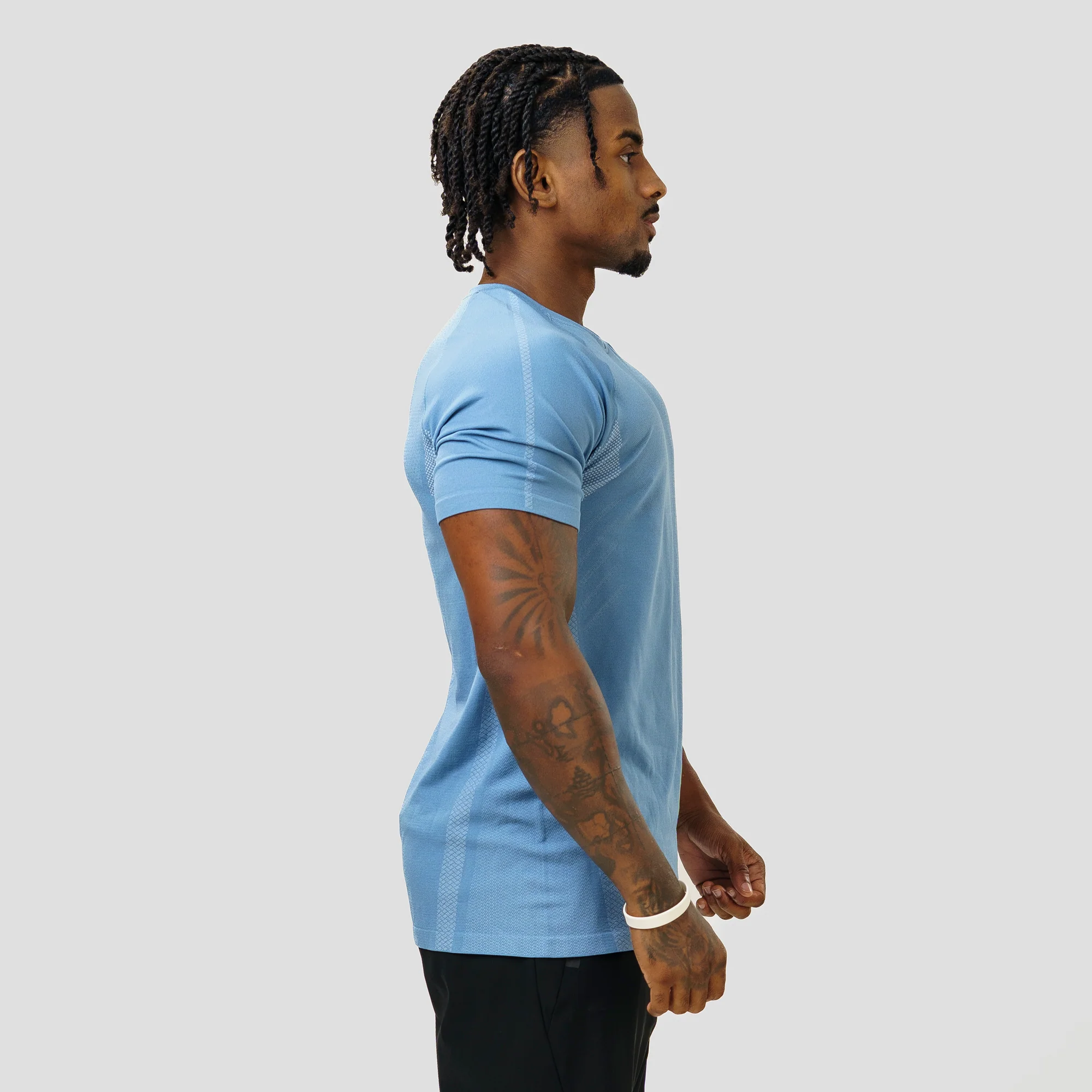 Camiseta Apex Dry Iron Azul Petróleo - Sem Costura - Image 8
