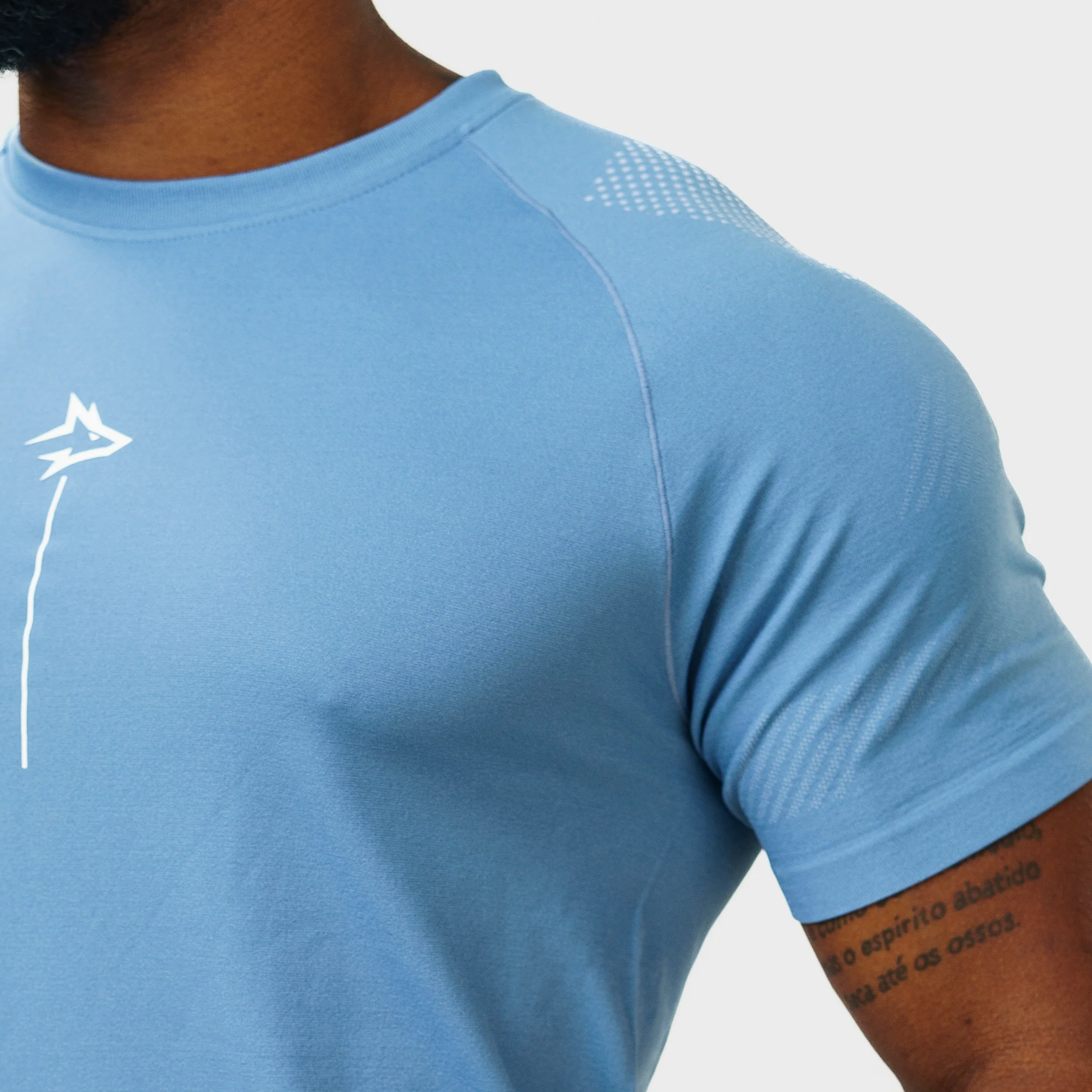 Camiseta Apex Dry Line Lupus Azul Petróleo - Sem Costura - Image 7