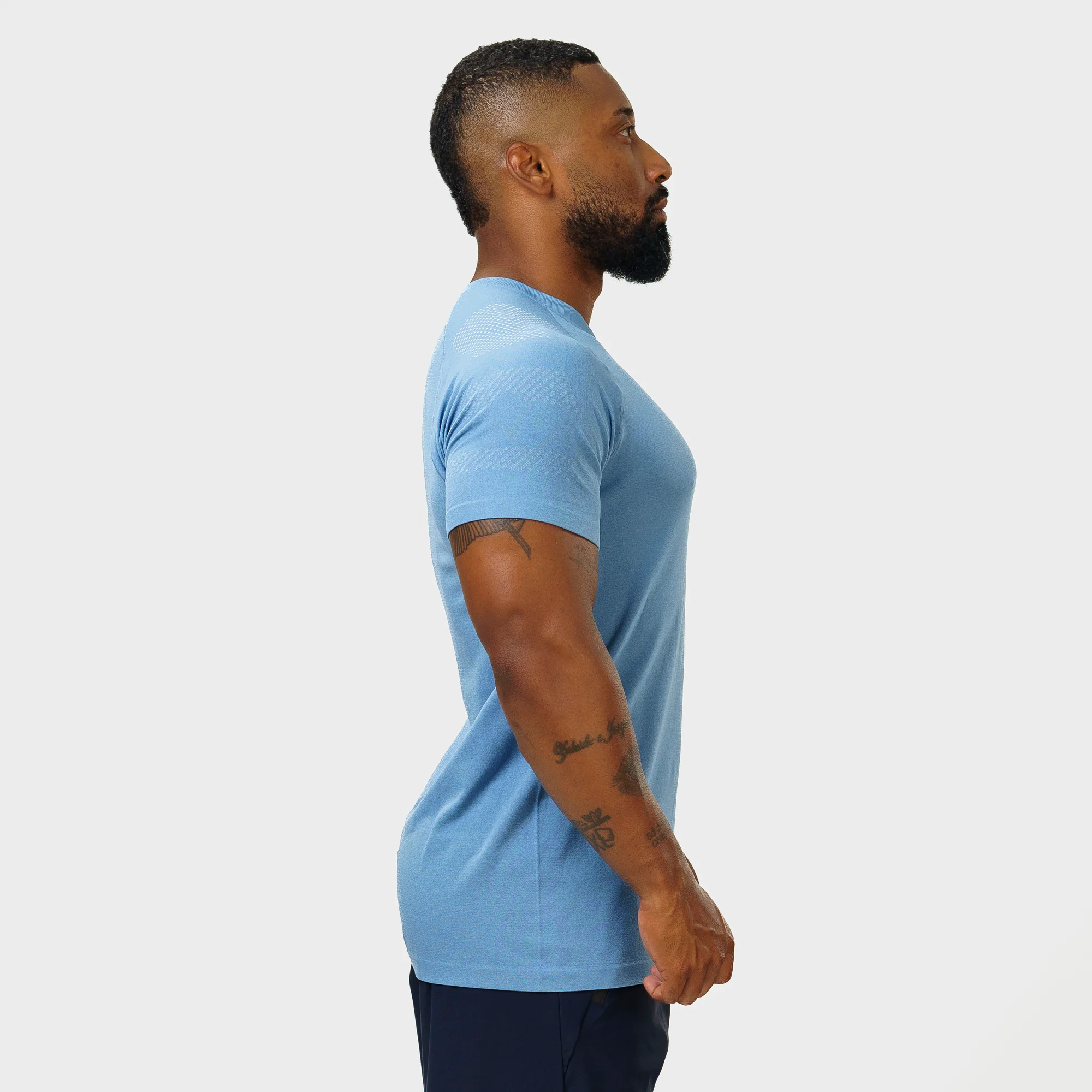 Camiseta Apex Dry Line Lupus Azul Petróleo - Sem Costura - Image 8