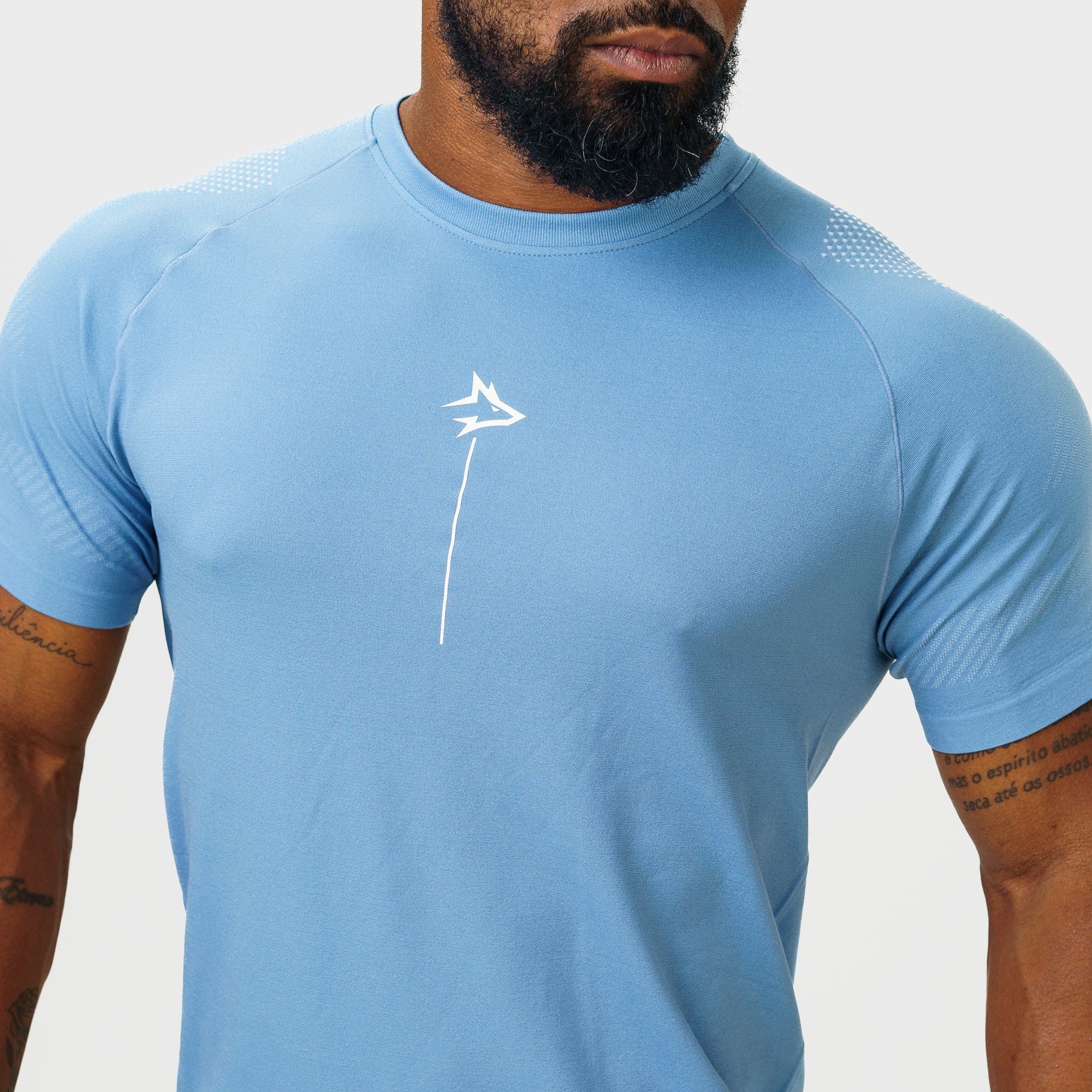 Camiseta Apex Dry Line Lupus Azul Petróleo - Sem Costura - Image 9