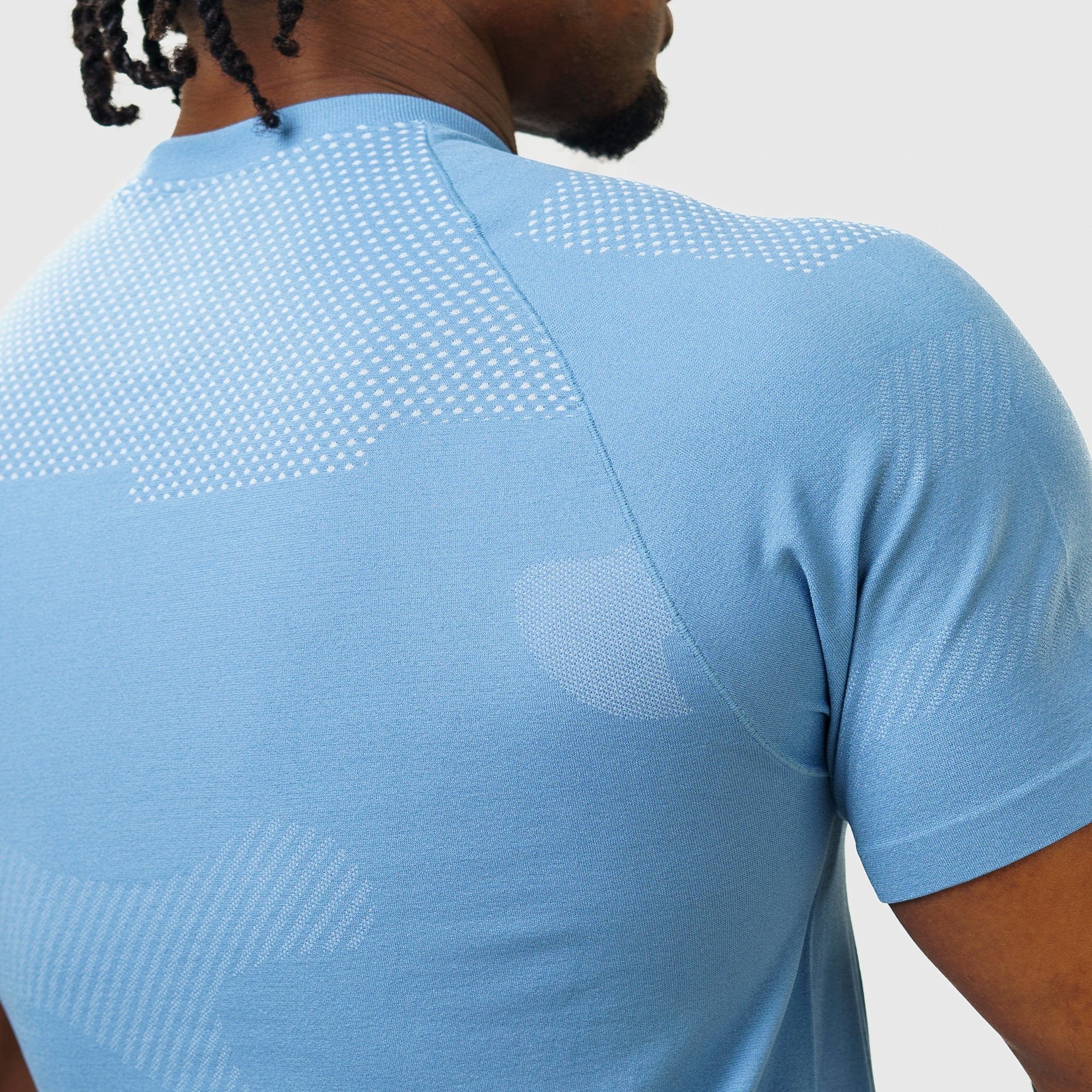 Camiseta Apex Dry Middle Lupus Azul Petróleo - Sem Costura - Image 11