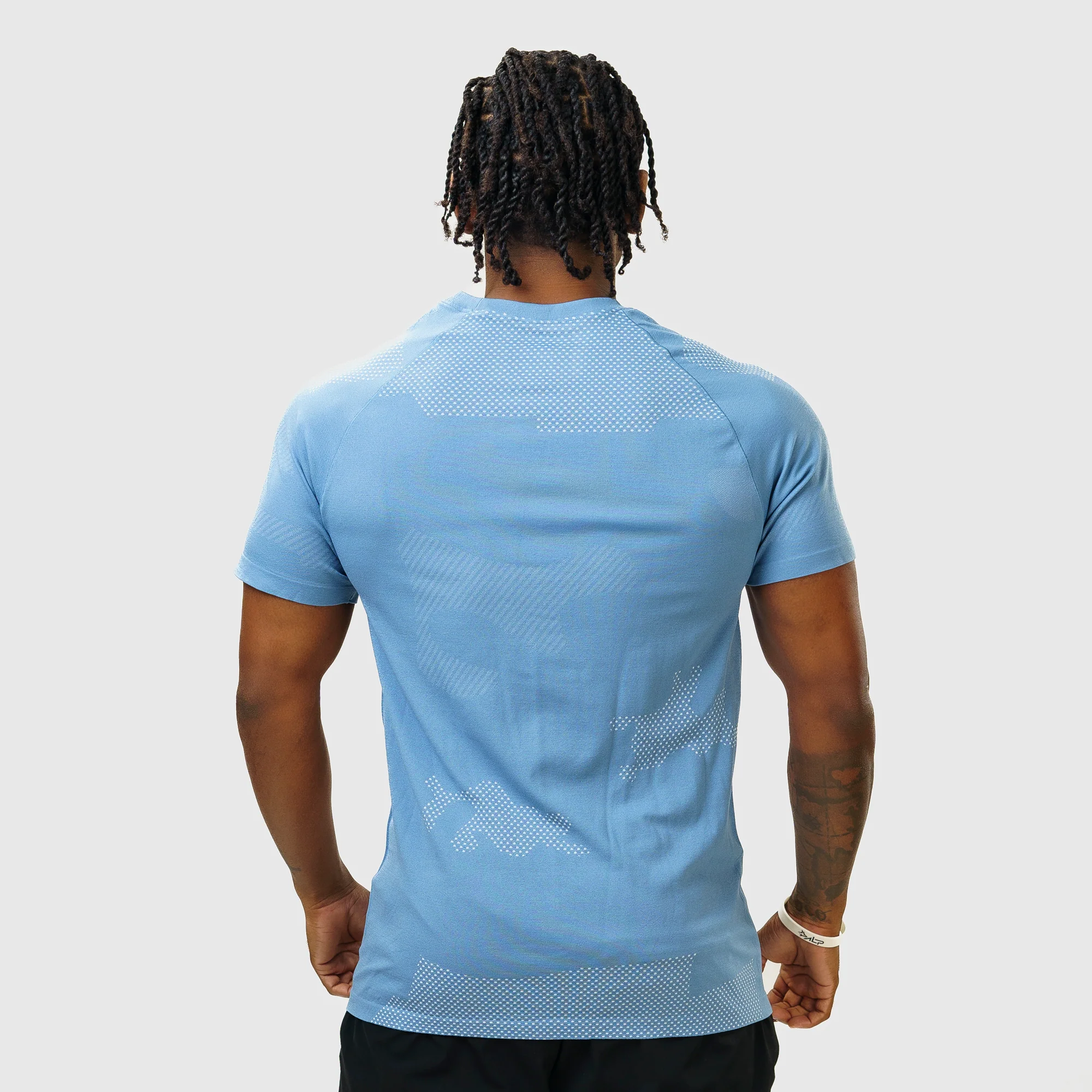 Camiseta Apex Dry Middle Lupus Azul Petróleo - Sem Costura - Image 6