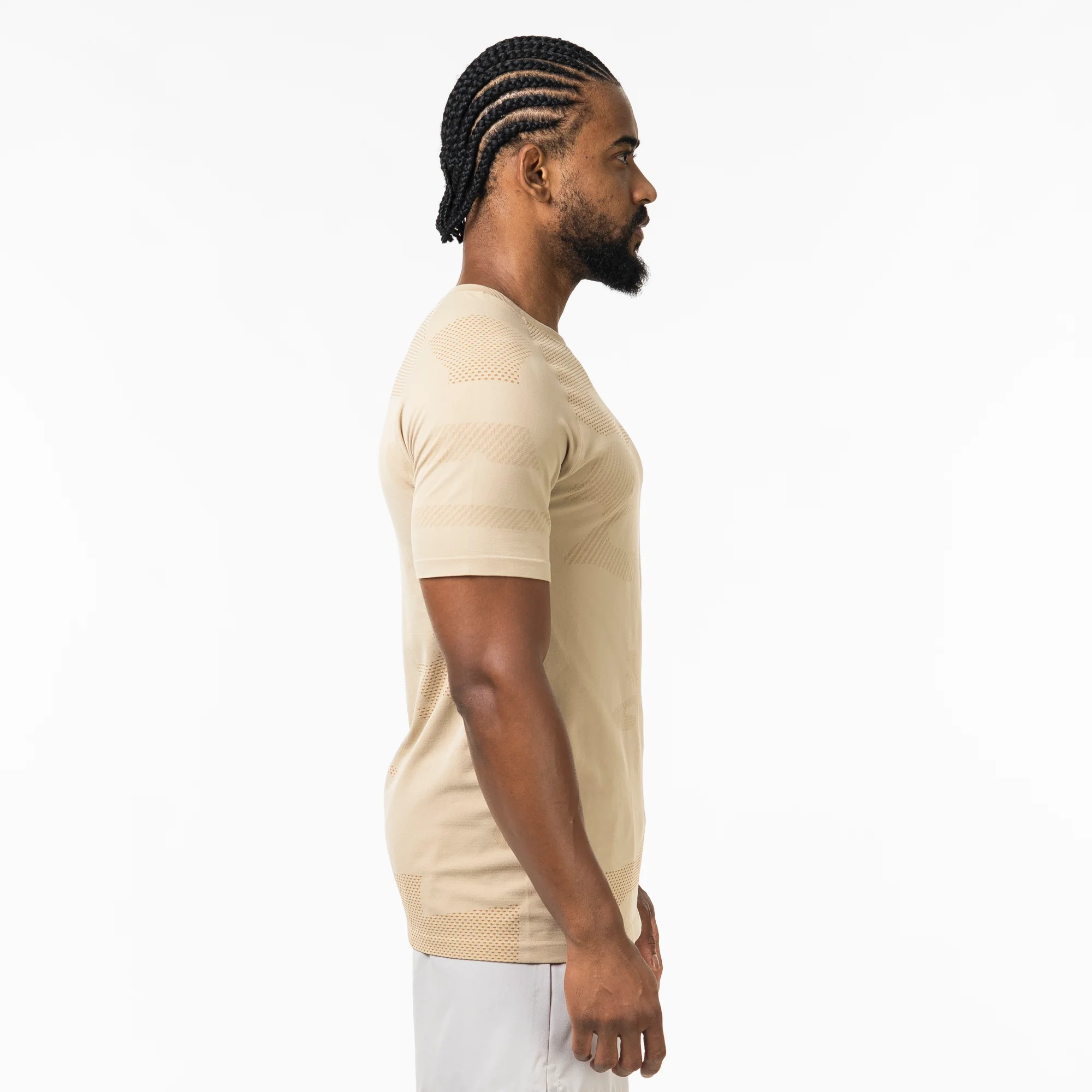 Camiseta Apex Dry Middle Lupus Caqui - Sem Costura - Image 11