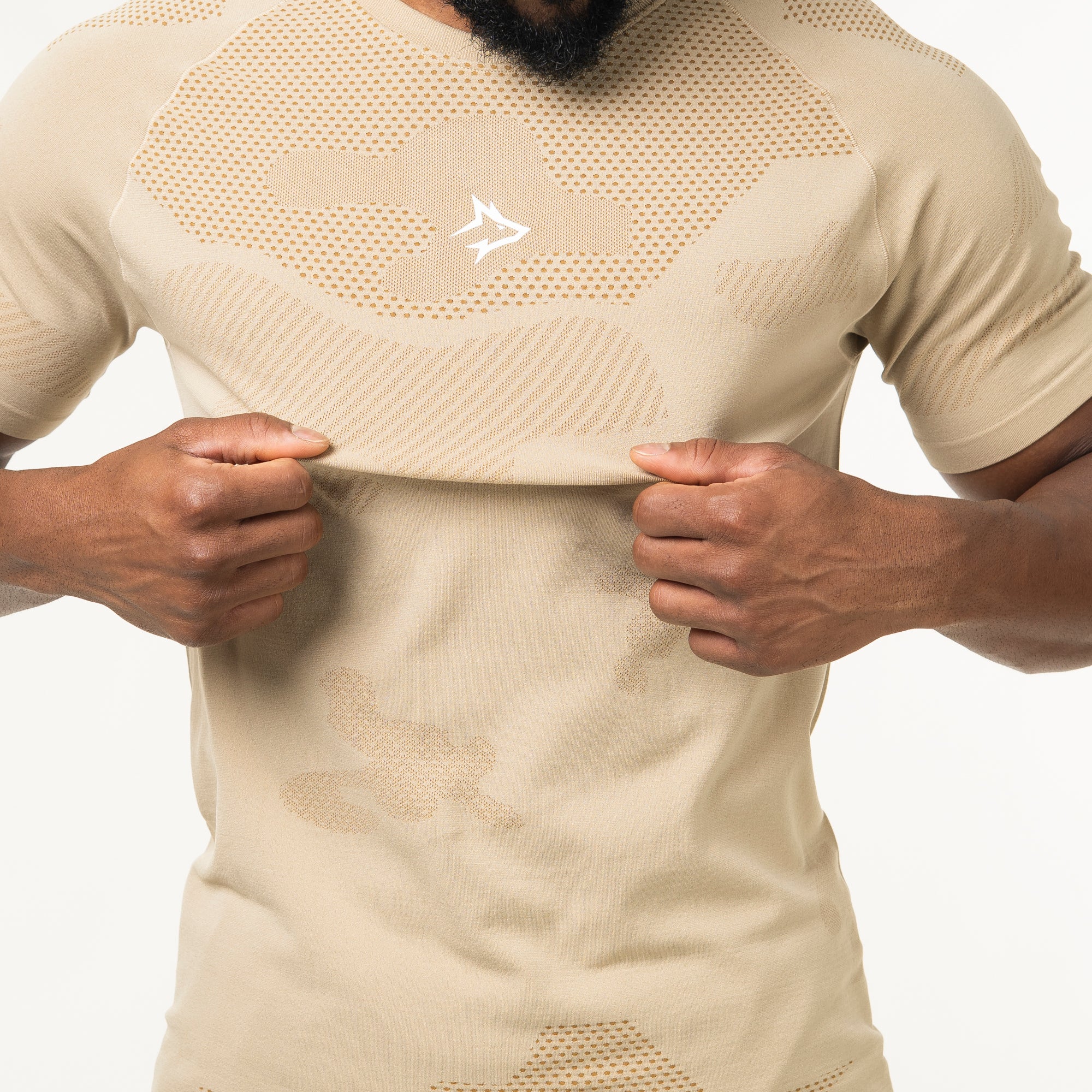 Camiseta Apex Dry Middle Lupus Caqui - Sem Costura - Image 4