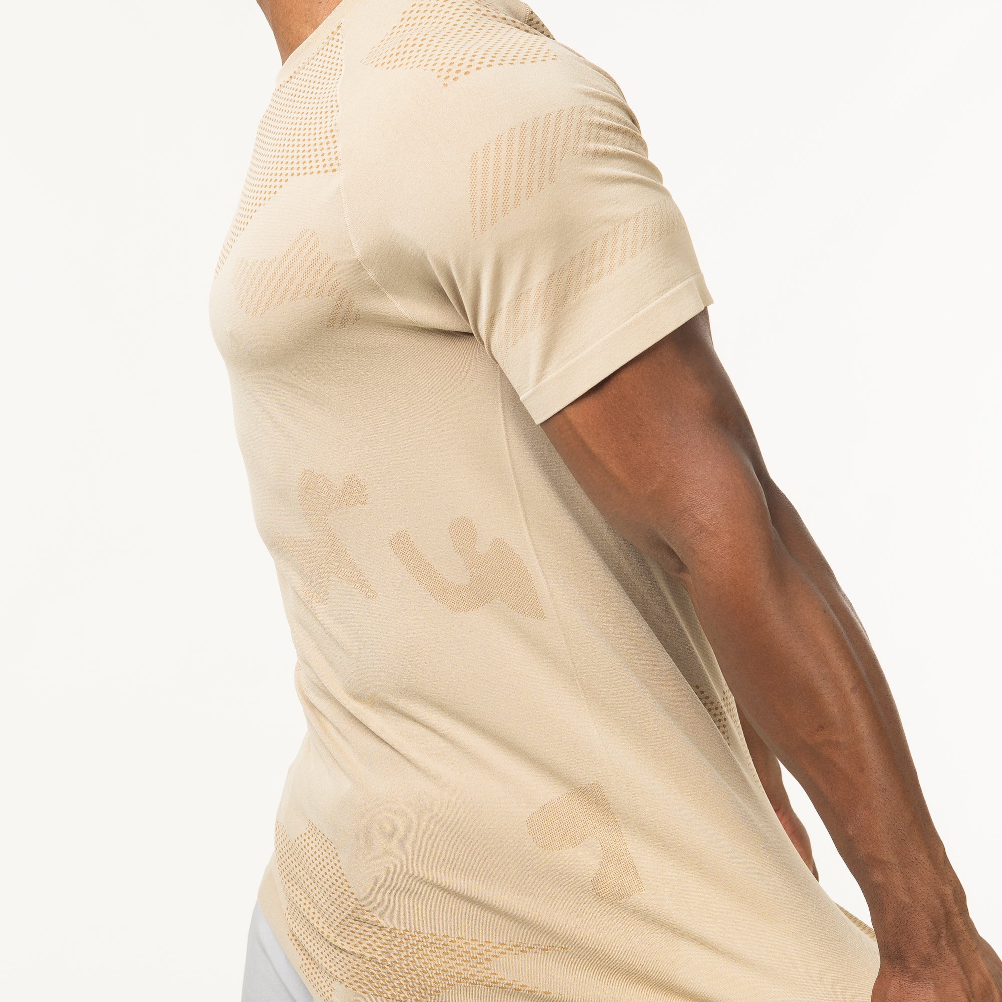 Camiseta Apex Dry Middle Lupus Caqui - Sem Costura - Image 6