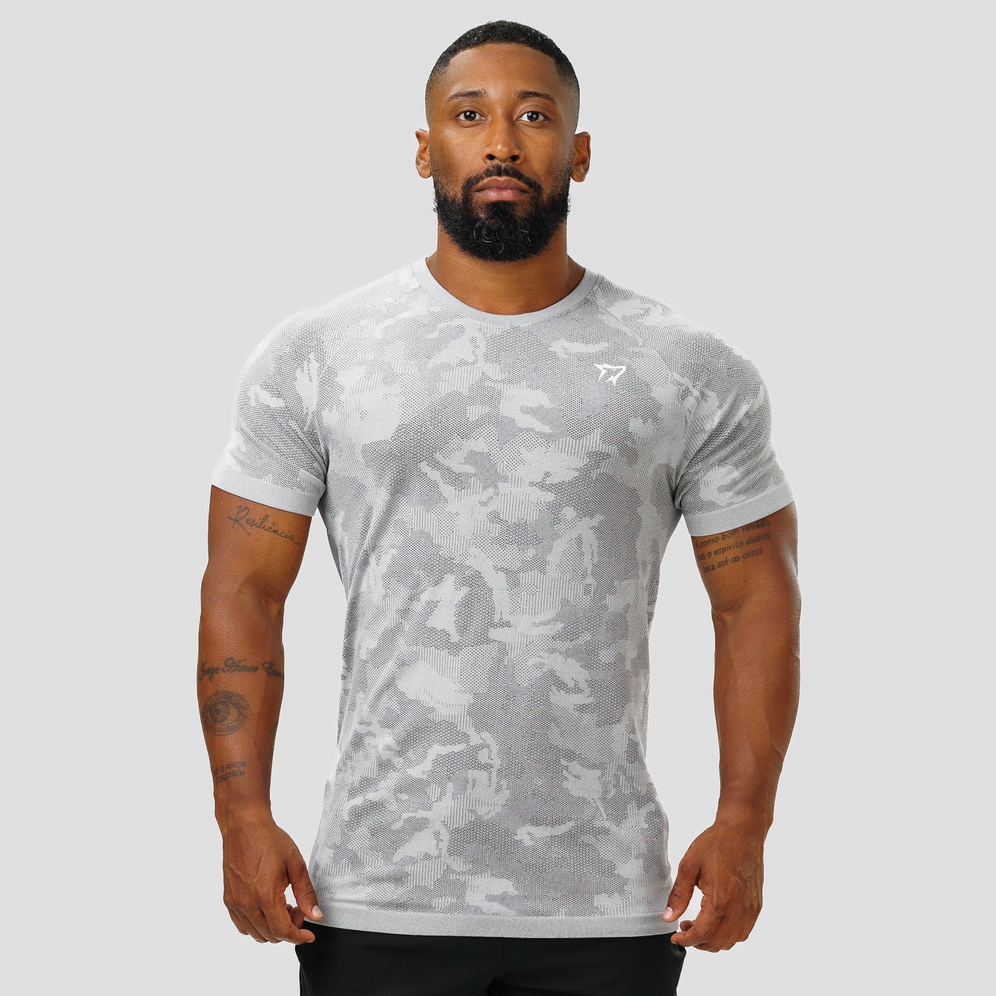 Camiseta Apex Dry New Lupus Cinza Gelo - Sem Costura - Image 7