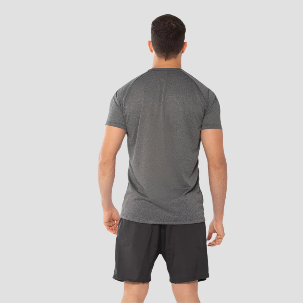 Camiseta Dry Fit Fluid Move Chumbo - Image 5