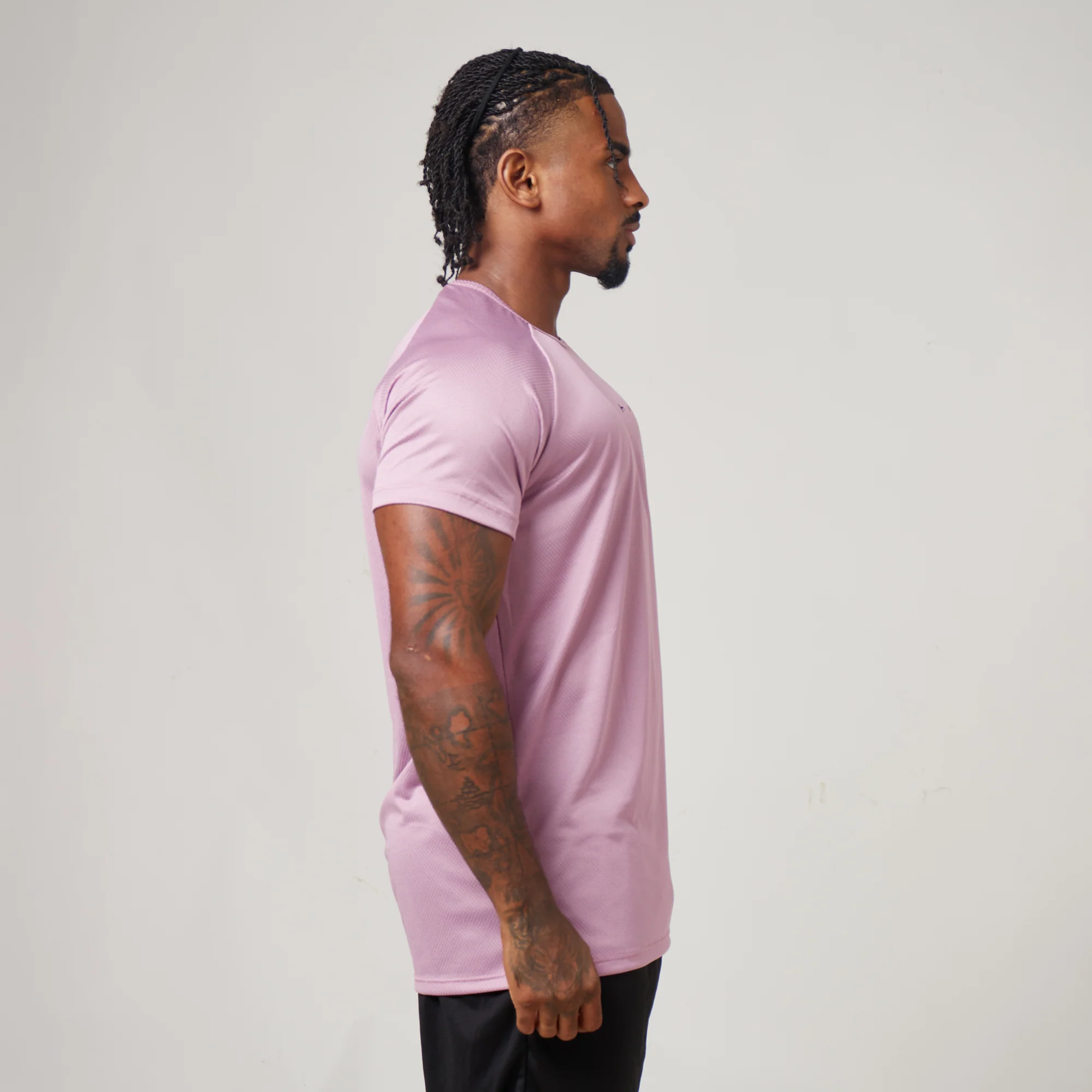 Camiseta Dry Fit Horizon Lilás Primavera - Image 7