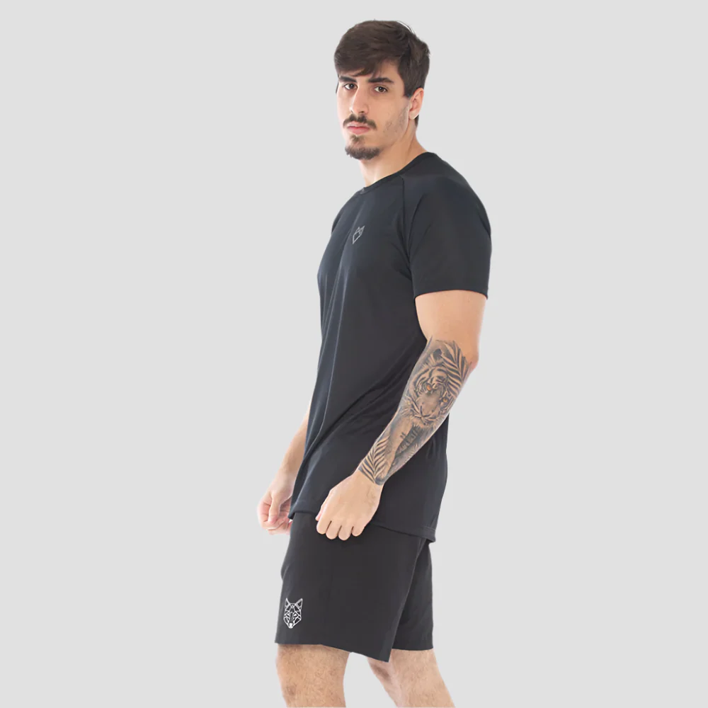 Camiseta Dry Fit Infinity Preto - Image 4