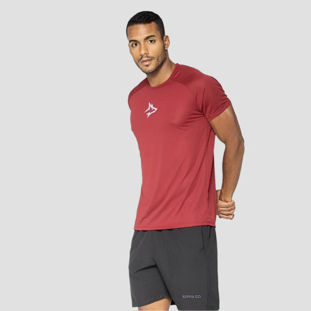 Camiseta Dry Fit Middle Lupus Vermelho Biking - Image 2