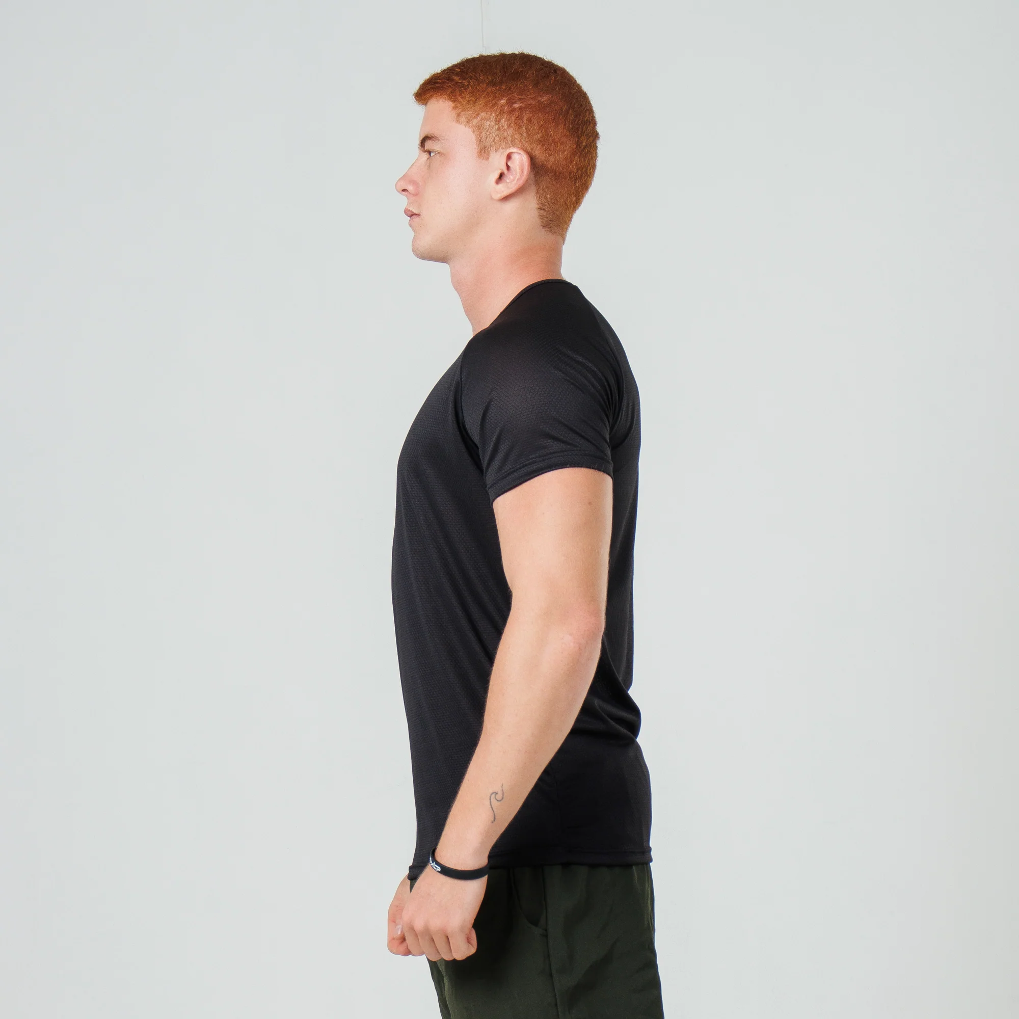 Camiseta Dry Fit Nação Preto - Image 3