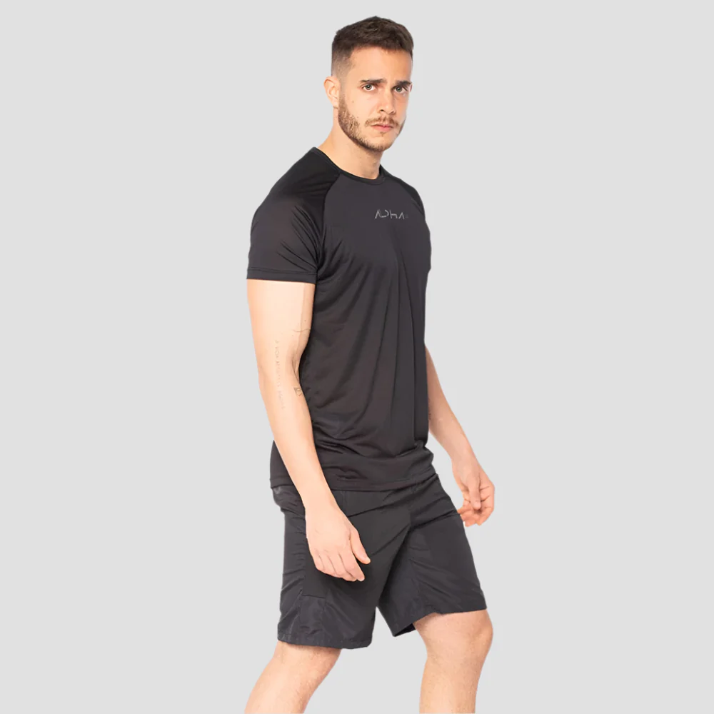 Camiseta Dry Fit New Fluid Preto - Image 4