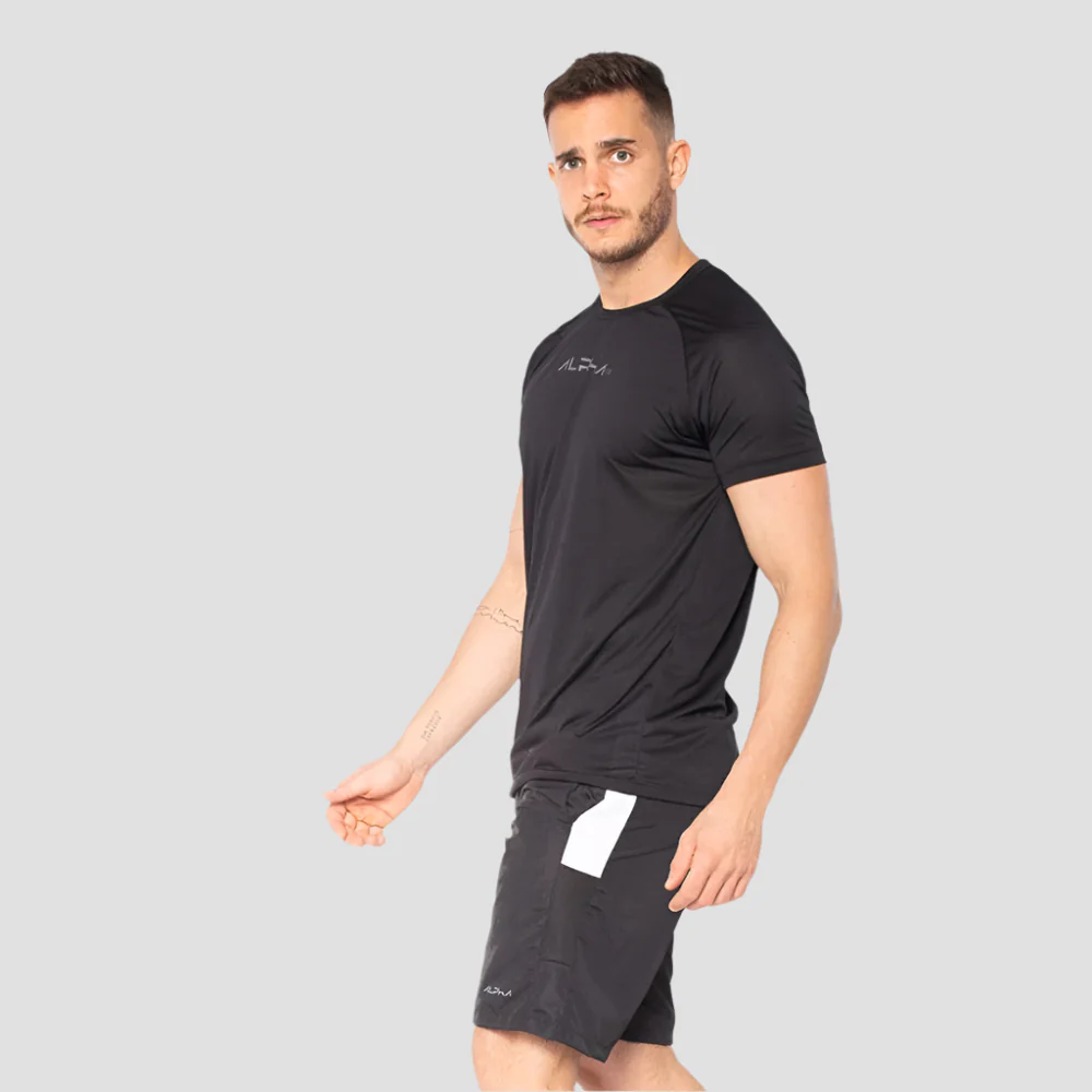Camiseta Dry Fit New Fluid Preto - Image 6
