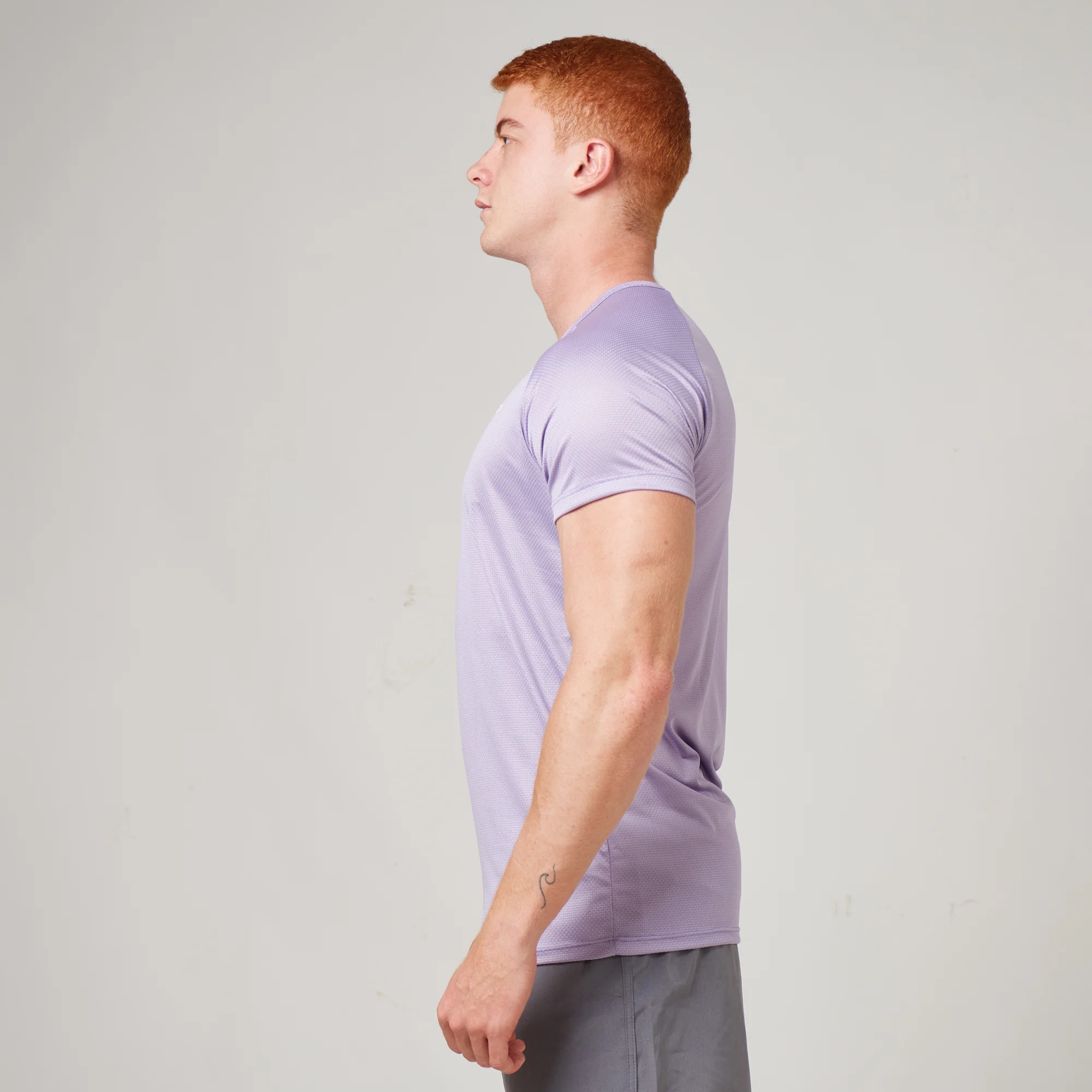 Camiseta Dry Fit Parallel Line Lilás Malva - Image 3