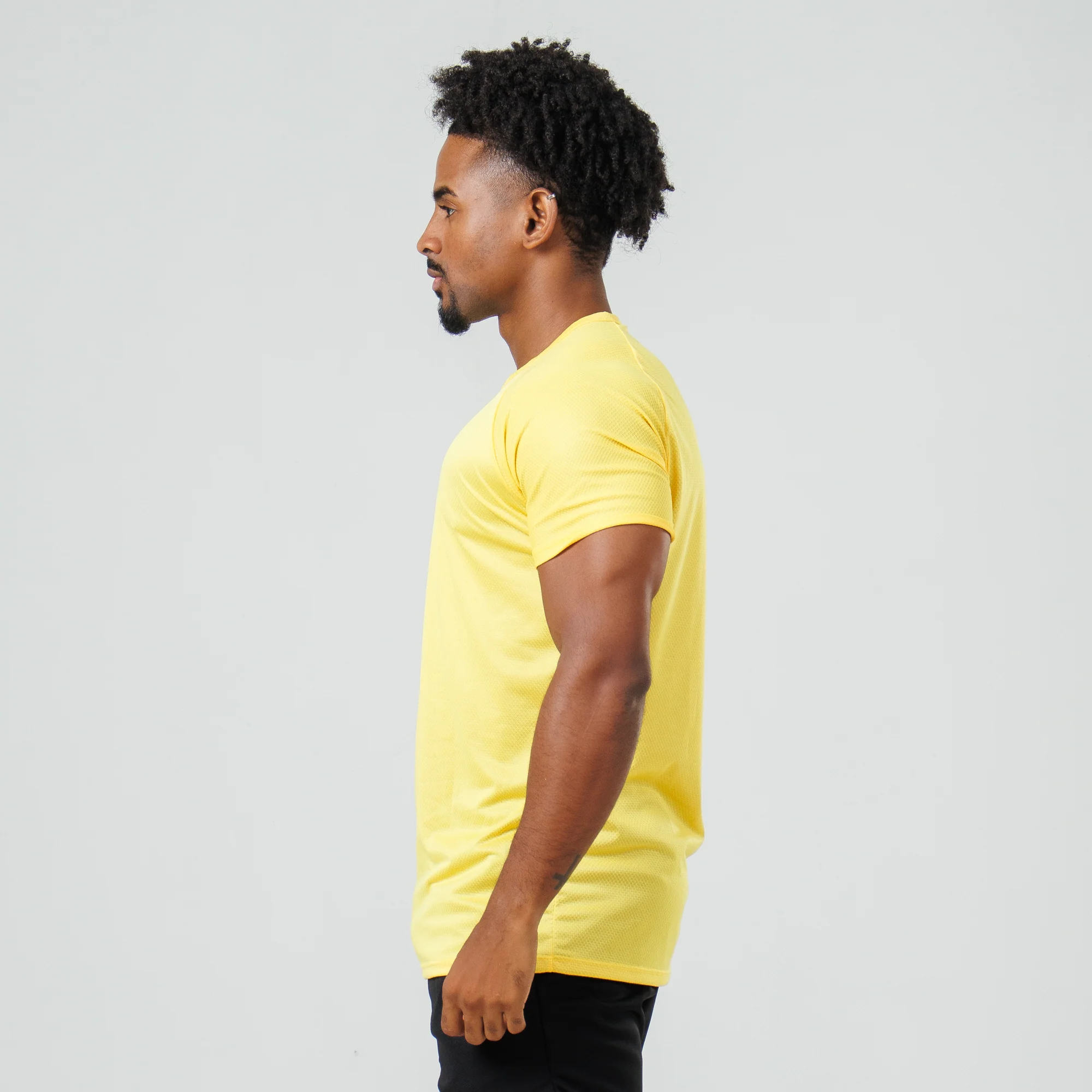 Camiseta Dry Fit Progresso Amarelo Bandeira - Image 3