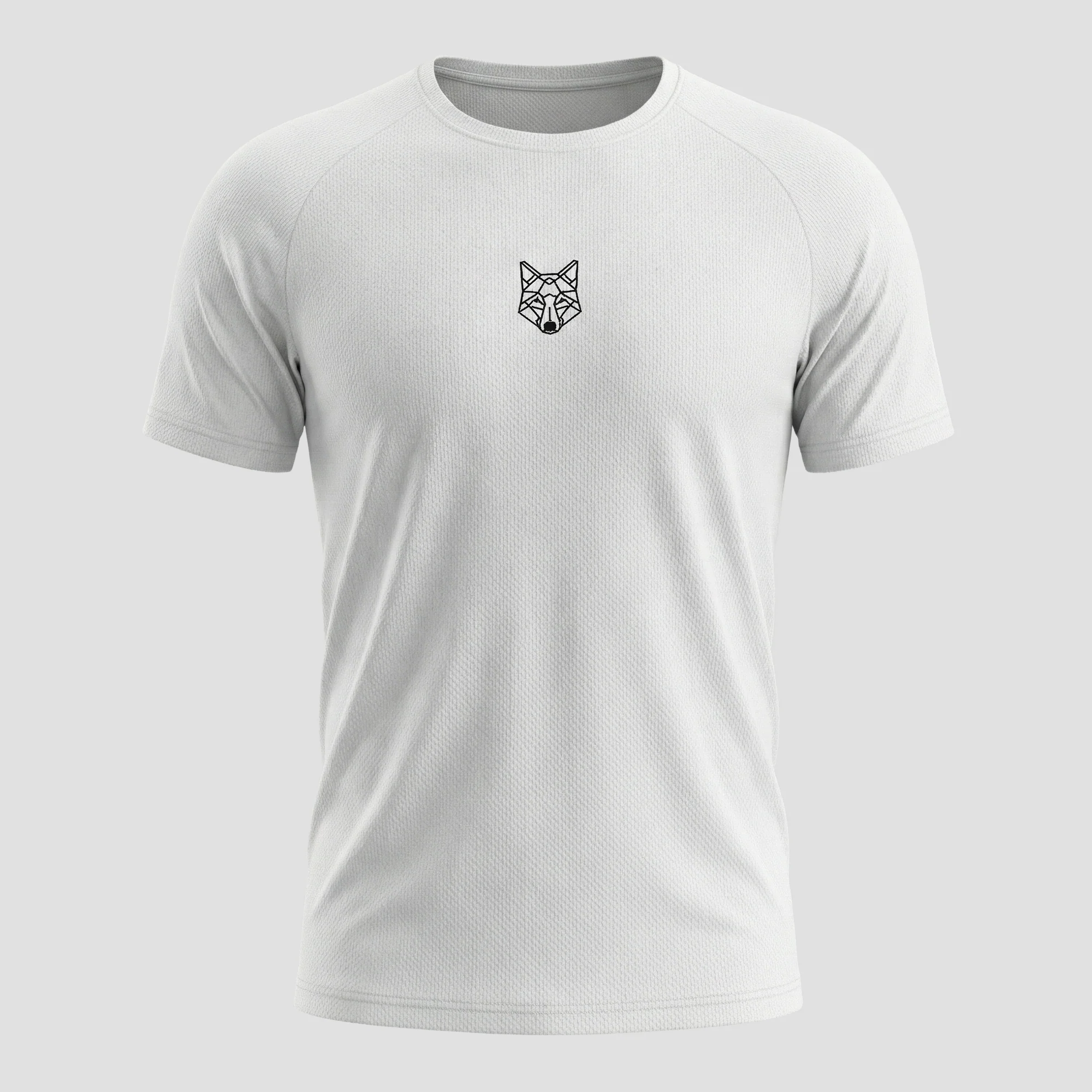 Camiseta Dry Lobo Geometrico Branco - Image 2