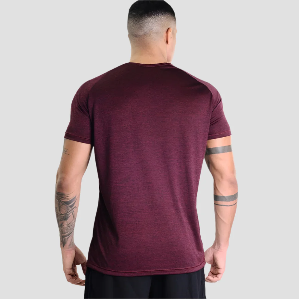 Camiseta Dry Mescla Vinho - Image 5