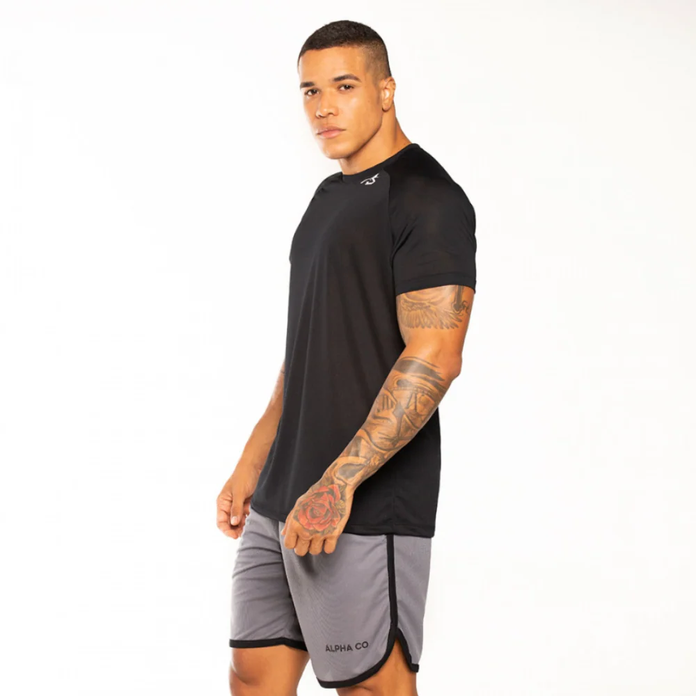 Camiseta Dry Wolf Preto - Image 3