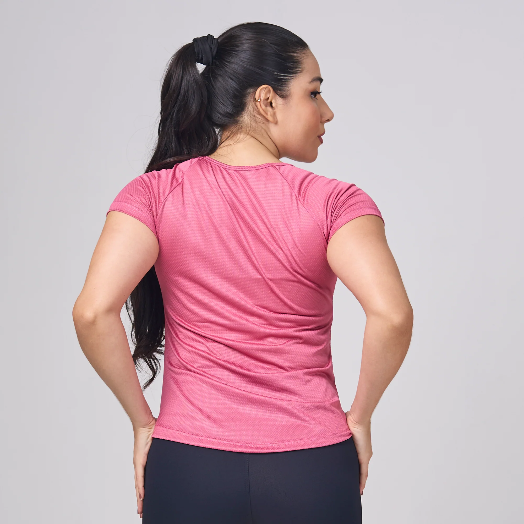 Camiseta Feminina Dry Fit Light Lupus Rosa Rouge - Image 5