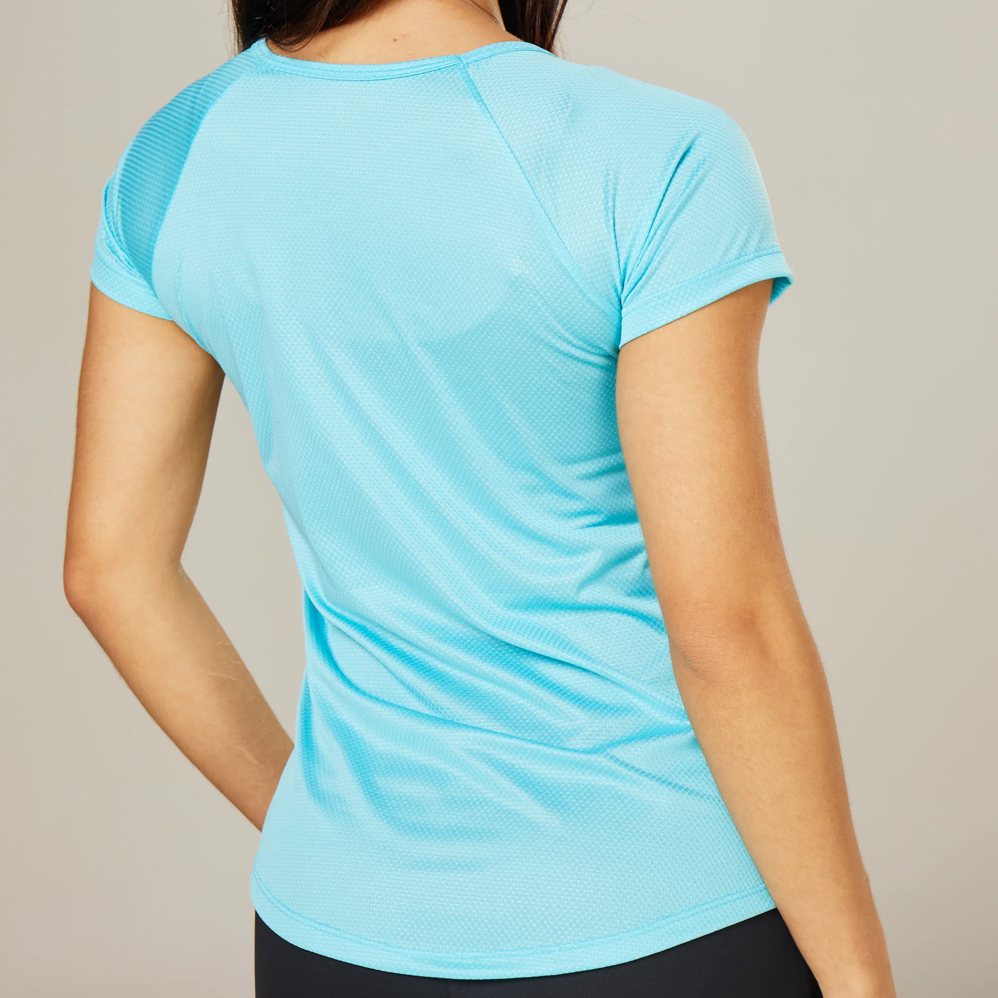 Camiseta Feminina Dry Fit Middle Lupus Azul Pavão - Image 10