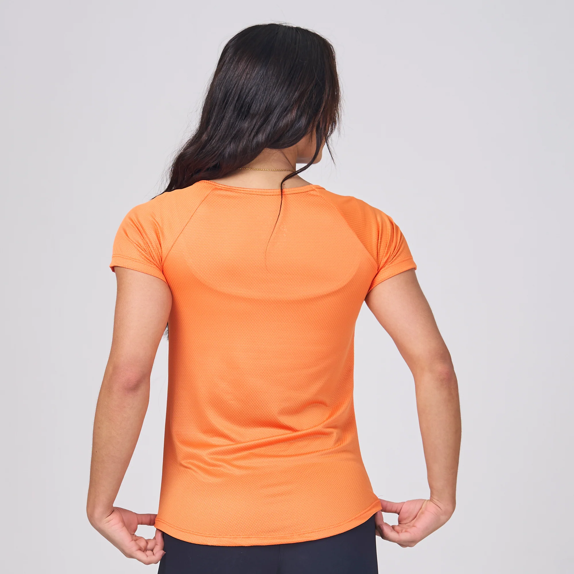 Camiseta Feminina Dry Fit Middle Lupus Laranja - Image 7