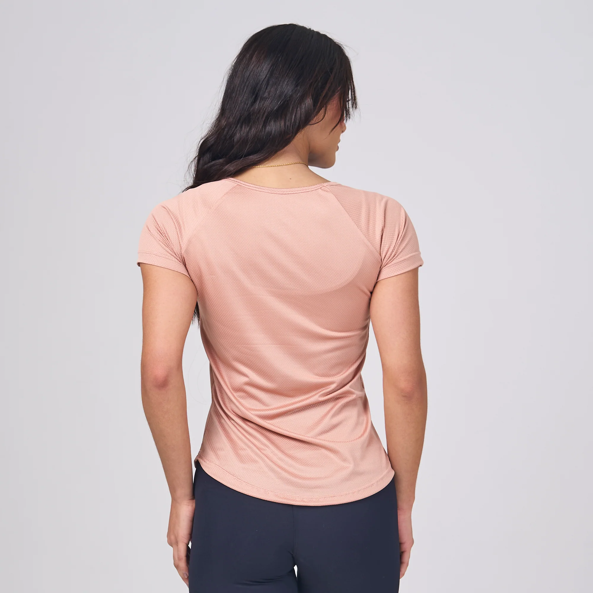 Camiseta Feminina Dry Fit Middle Lupus Marrom Cappuccino - Image 7