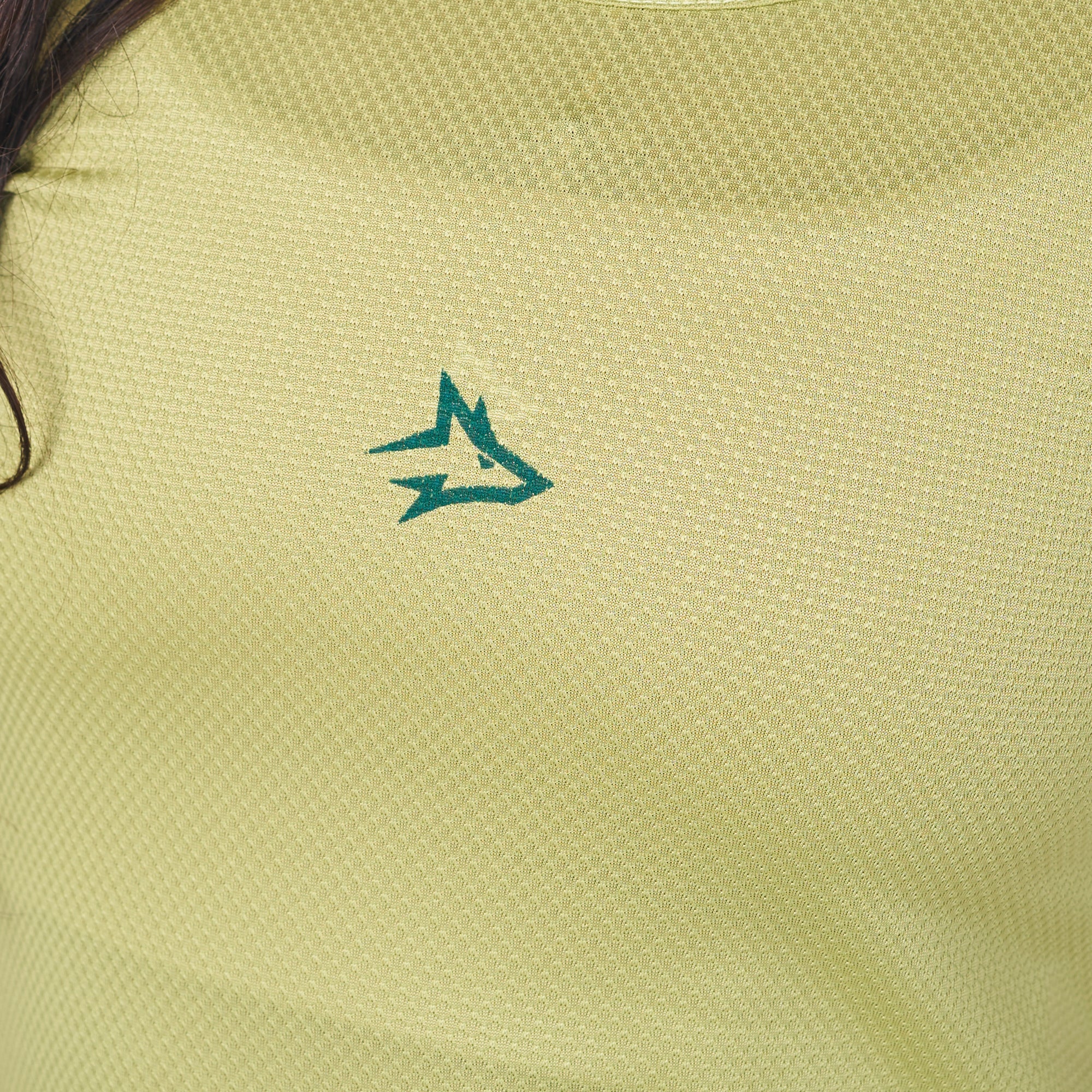 Camiseta Feminina Dry Fit Middle Lupus Verde Folha - Image 2