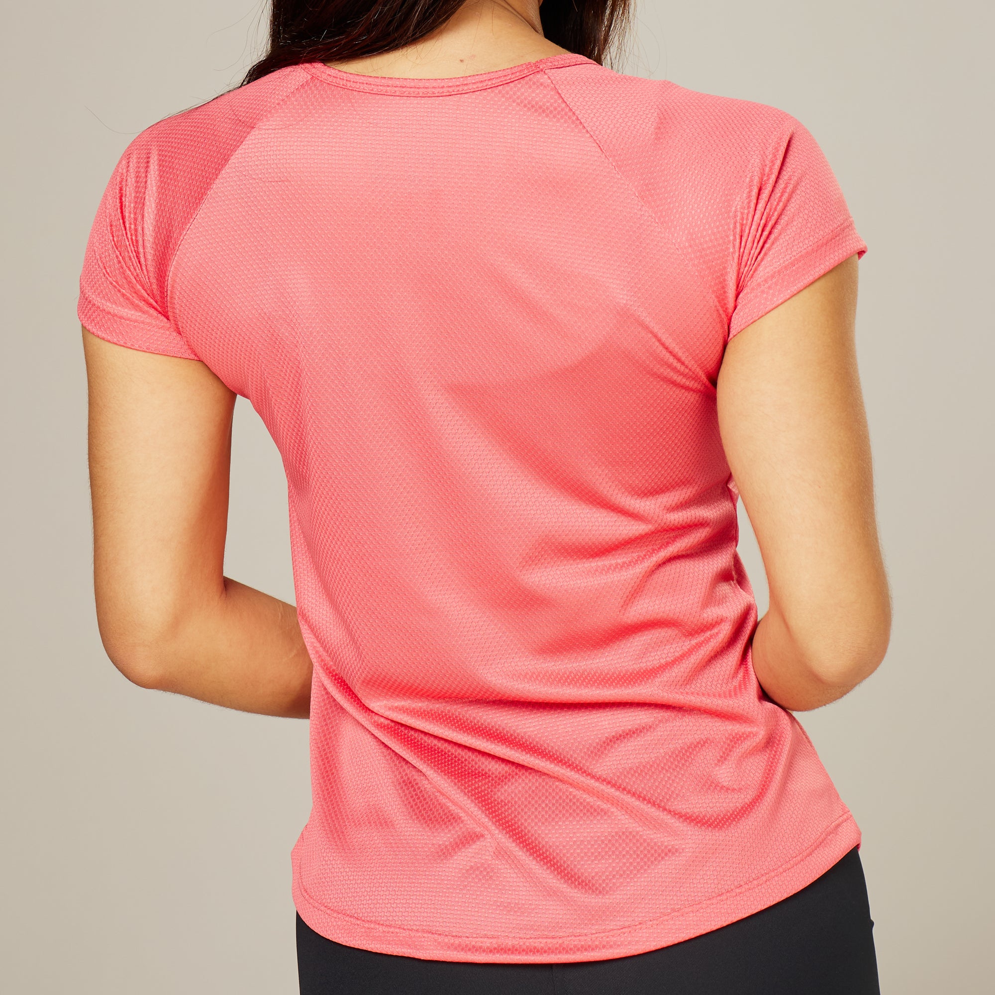 Camiseta Feminina Dry Fit New Horizon Rosa Paraiso - Image 6