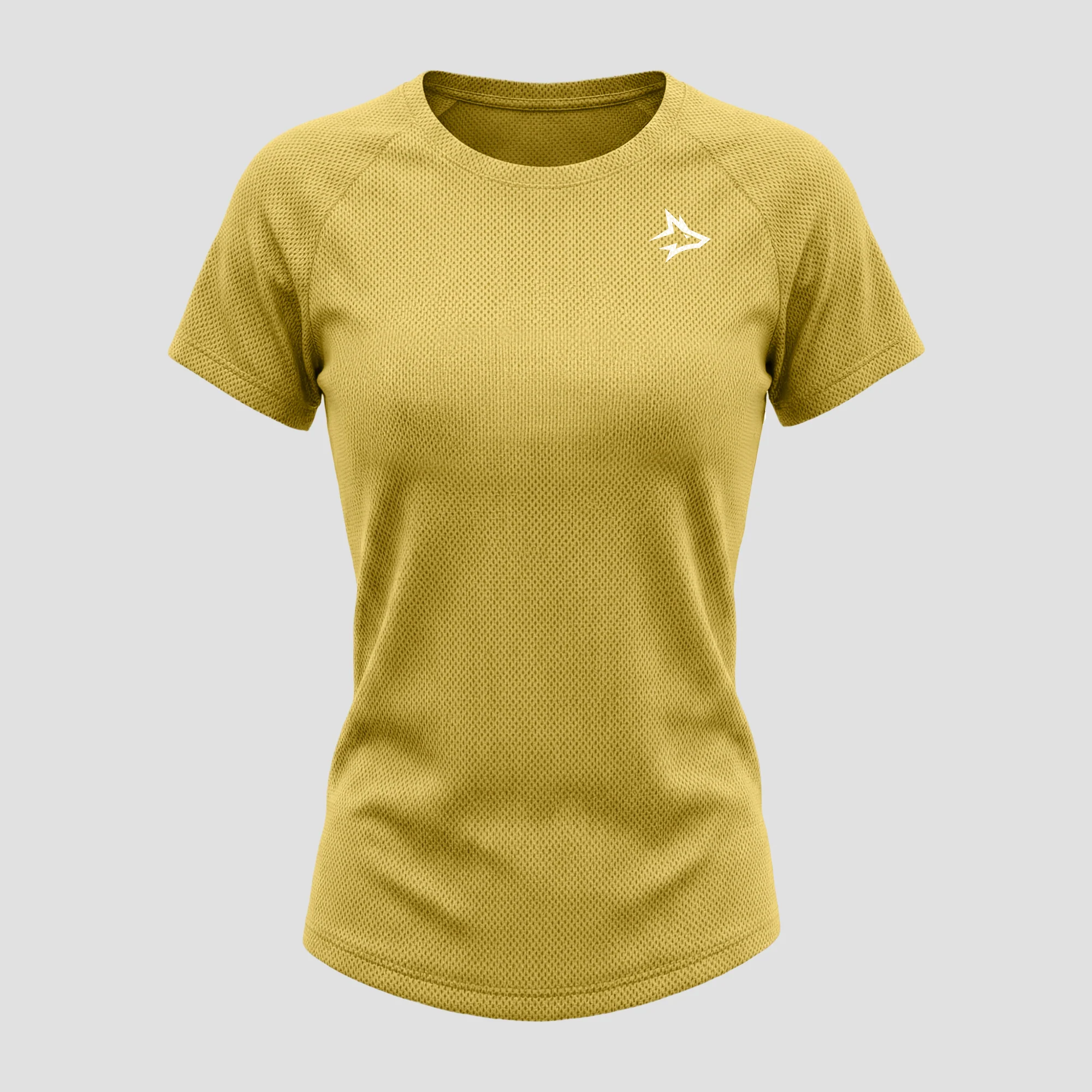 Camiseta Feminina Dry Fit New Lupus Amarelo Tropical - Image 4