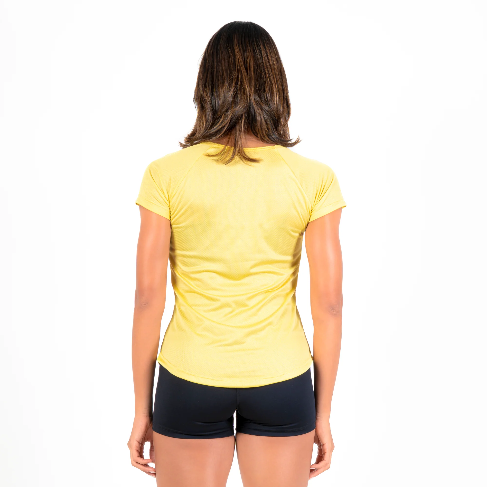 Camiseta Feminina Dry Fit New Lupus Amarelo Tropical - Image 7