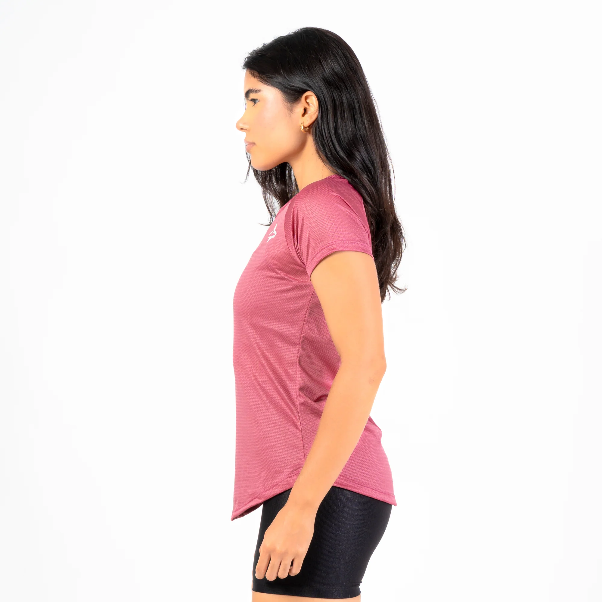 Camiseta Feminina Dry Fit New Lupus Rosa Rouge - Image 5