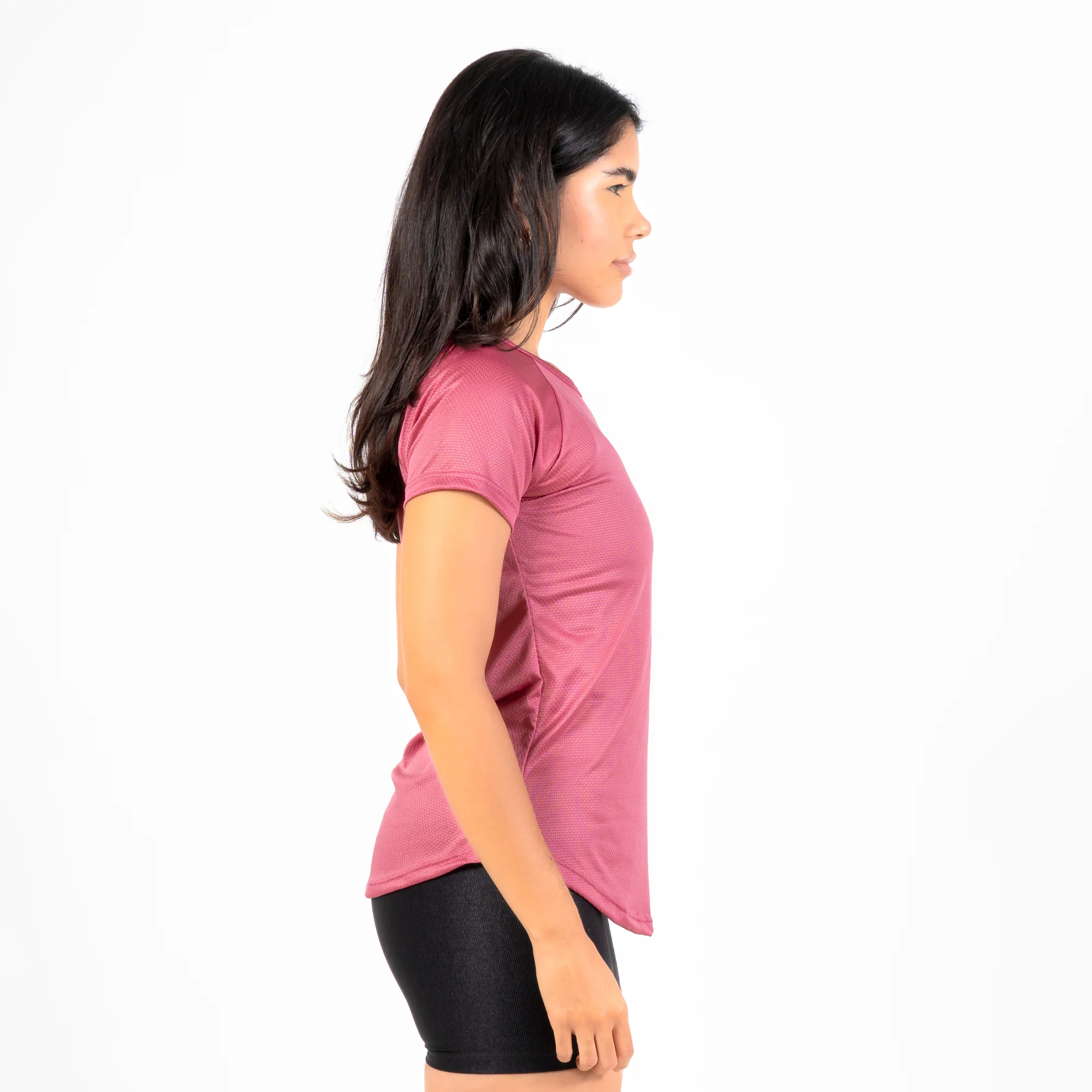 Camiseta Feminina Dry Fit New Lupus Rosa Rouge - Image 7